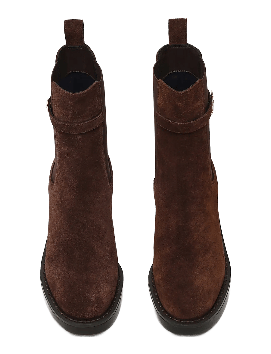 Steve Madden - Charity-SM - chelsea boots - chocolate brown suede - 3