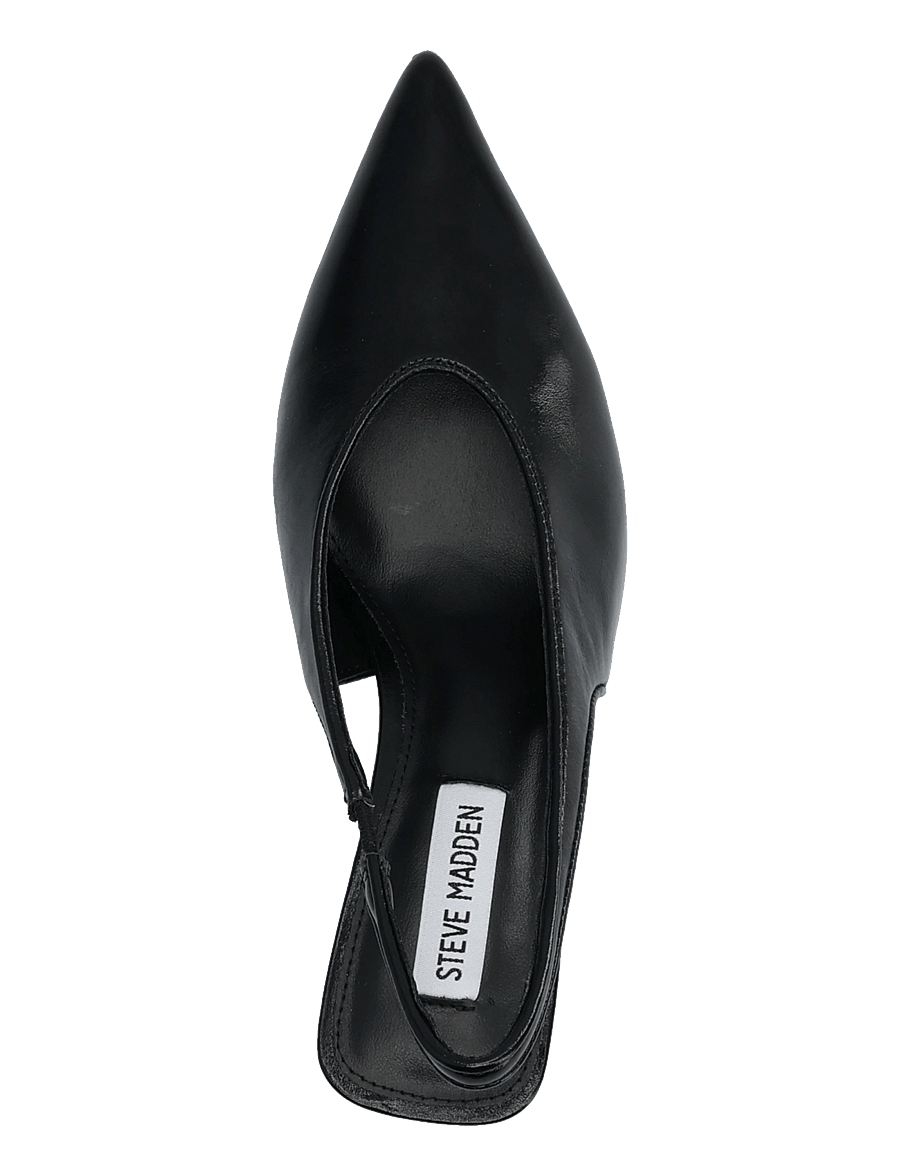Steve Madden - Alari - kontsaga slingback-kingad - black leather - 3