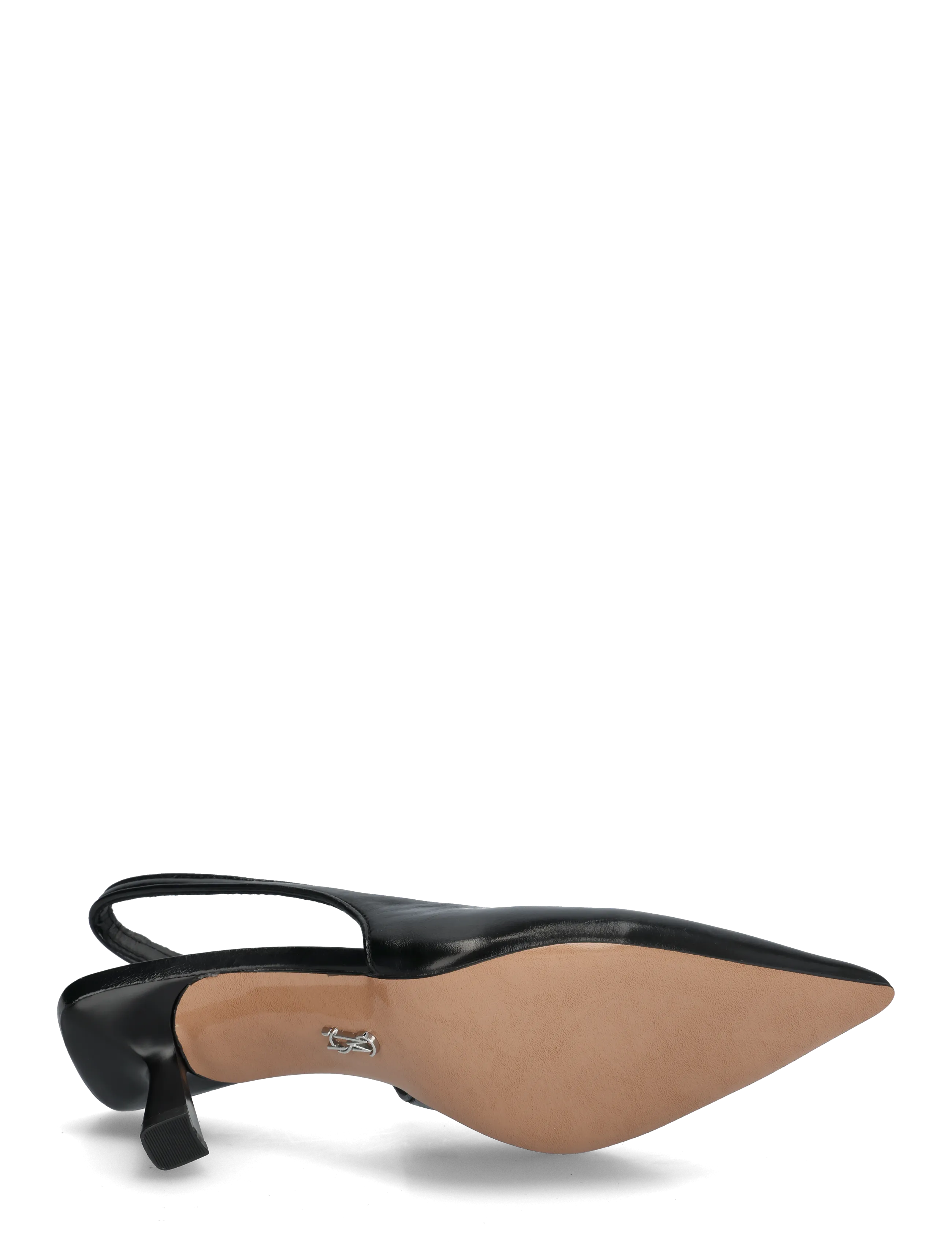 Steve Madden - Alari - kontsaga slingback-kingad - black leather - 4