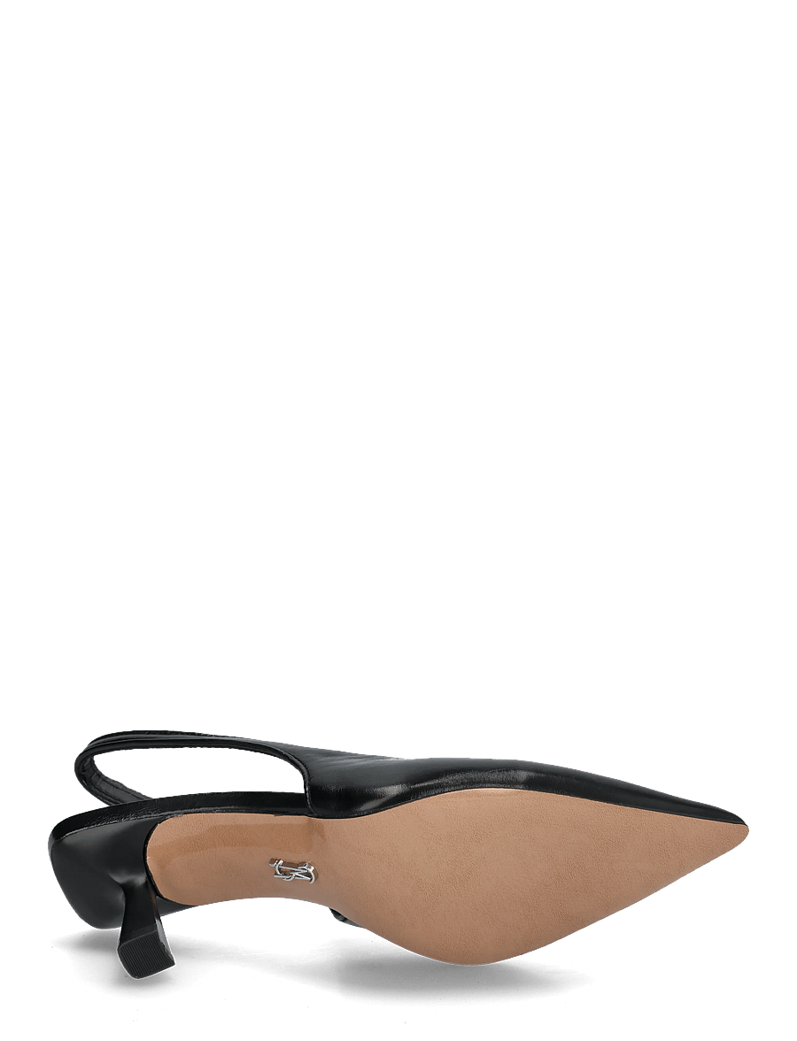 Steve Madden - Alari - kontsaga slingback-kingad - black leather - 4