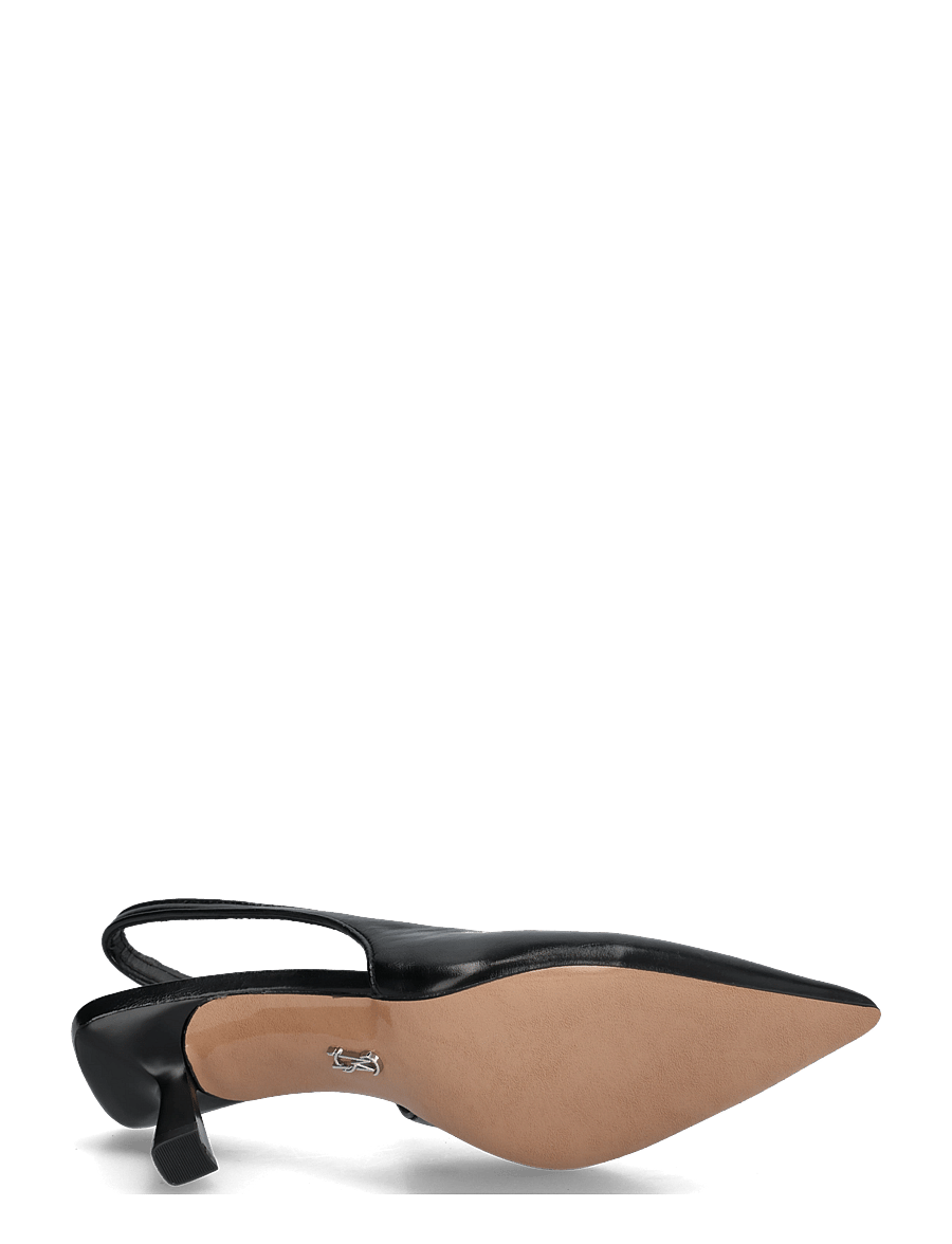 Steve Madden - Alari - kontsaga slingback-kingad - black leather - 4
