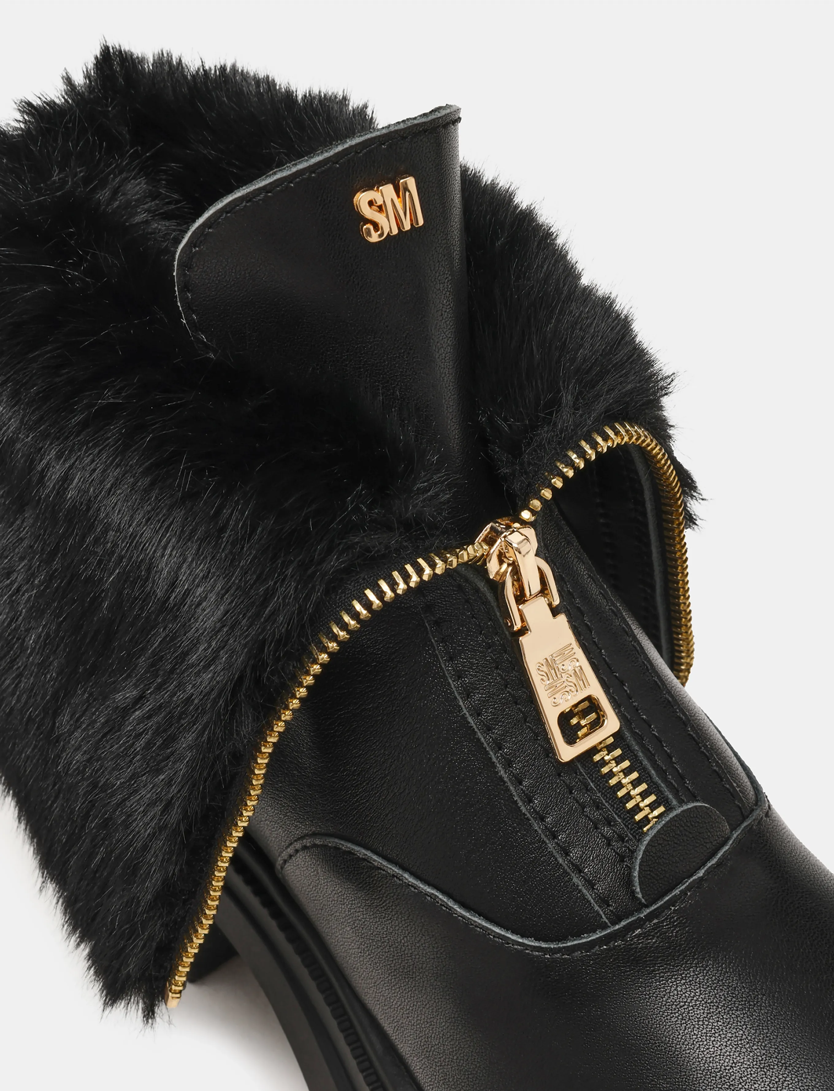 Steve Madden - Ripstorm - black leather - 4