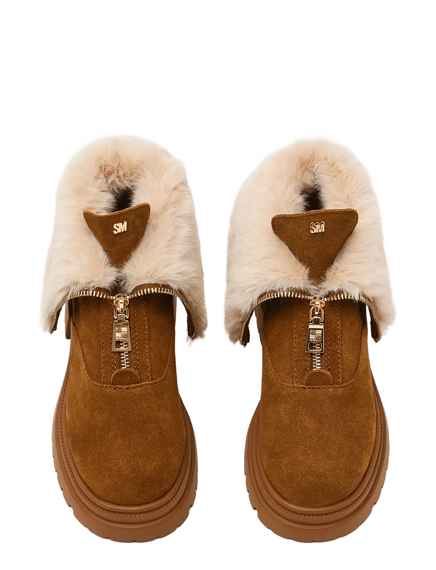 Steve Madden - Ripstorm - teddy-stiefel - chestnut suede - 3