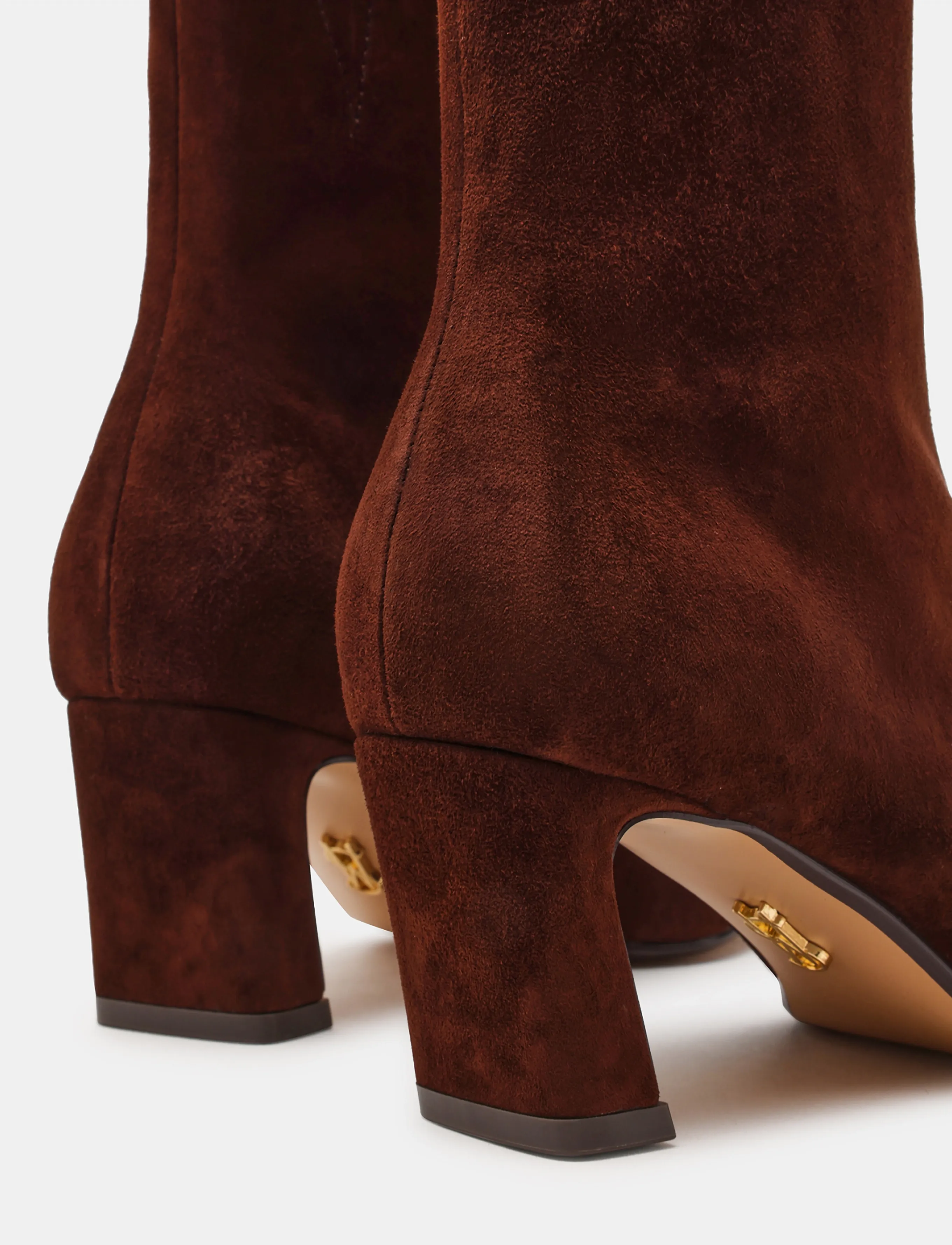 Steve Madden - Willah - stiefeletten mit absatz - brown suede - 4