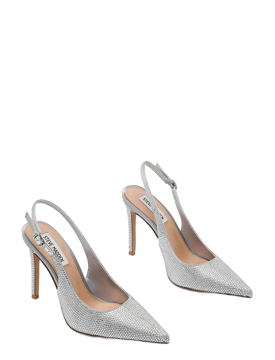 Steve Madden - Tremble - slingbacks med hæle - silver - 1