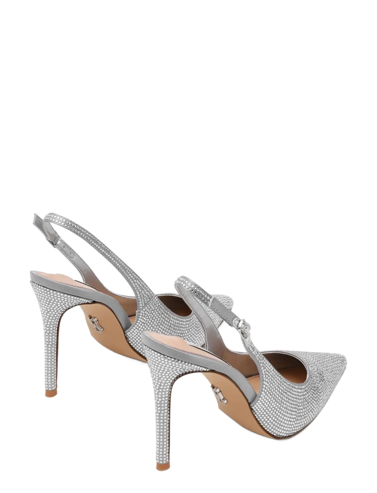 Steve Madden - Tremble - slingbacks med hæle - silver - 2