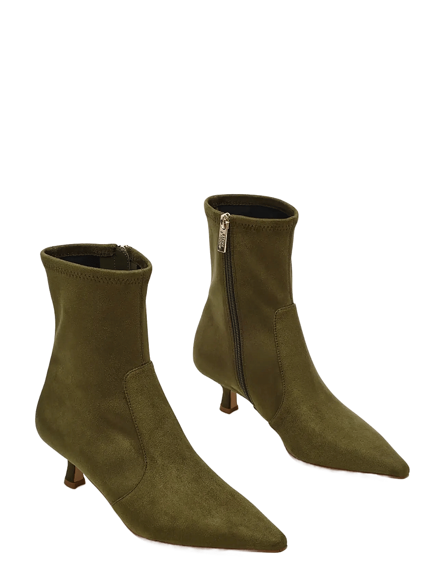 Steve Madden - Checklist - stiefeletten mit absatz - olive - 1
