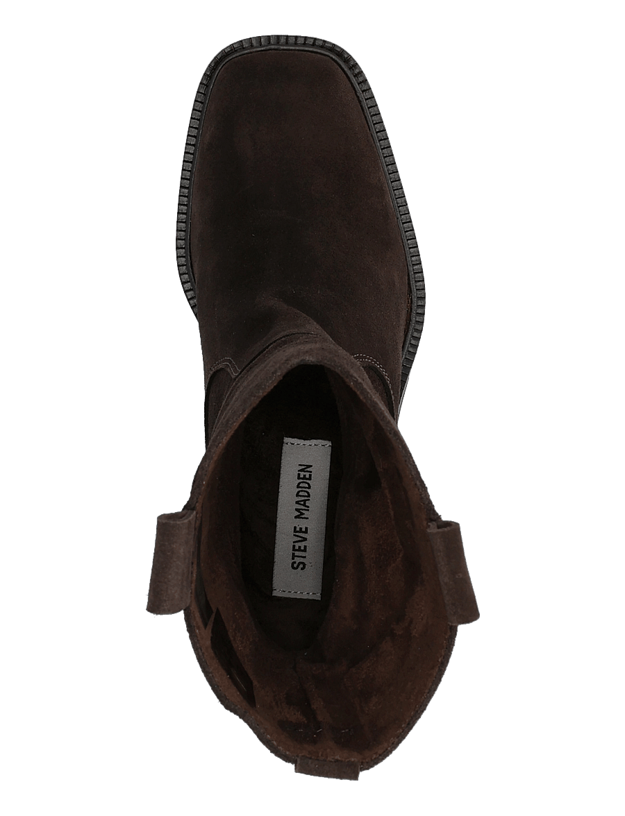 Steve Madden - Tenley - stiefeletten mit absatz - chocolate brown suede - 3