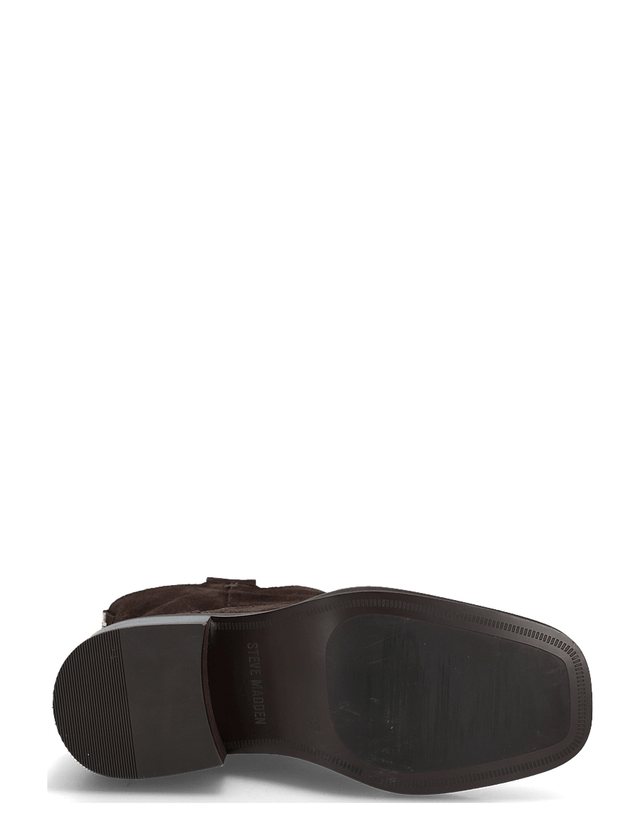 Steve Madden - Tenley - stiefeletten mit absatz - chocolate brown suede - 4