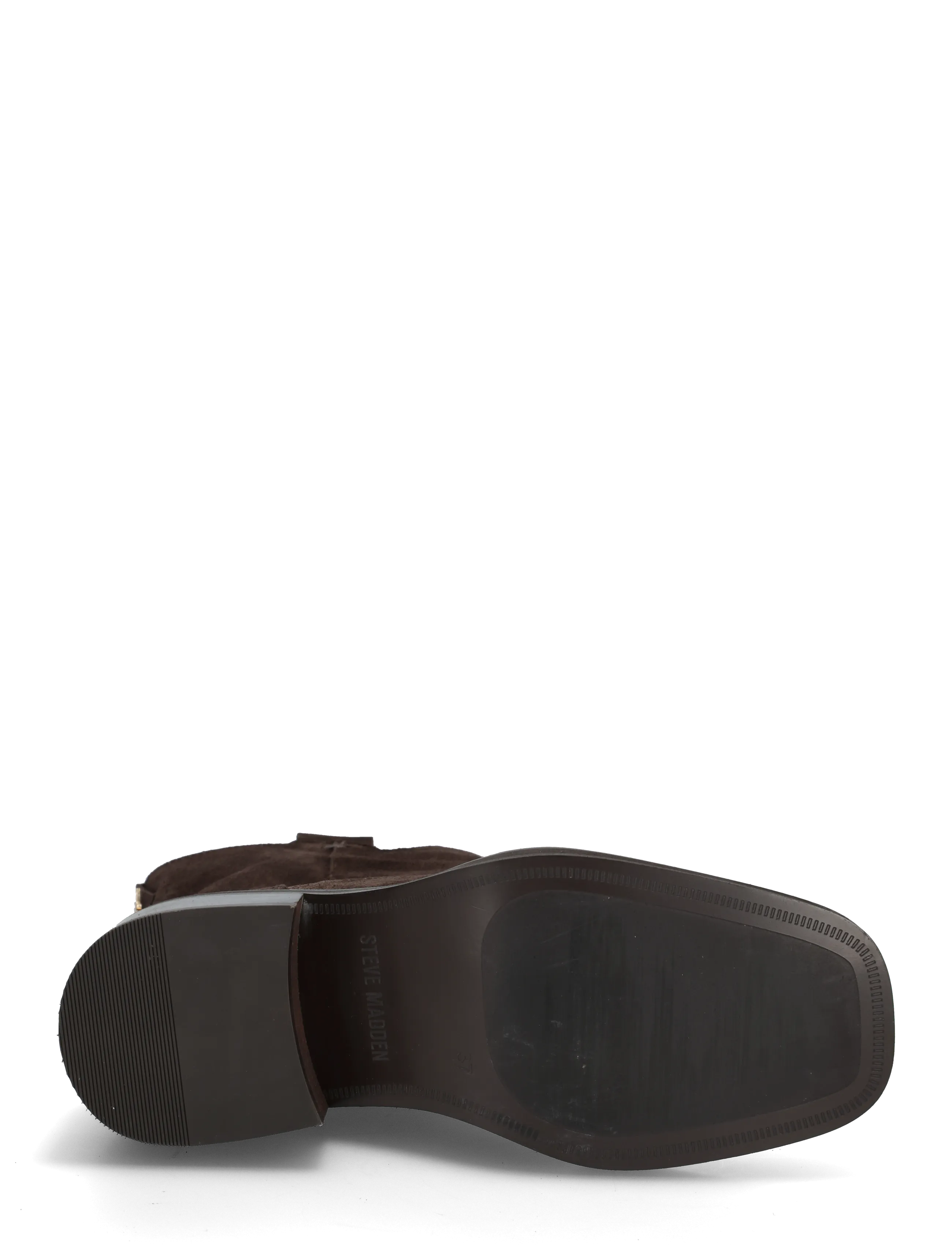 Steve Madden - Tenley - kontsaga poolsaapad - chocolate brown suede - 4