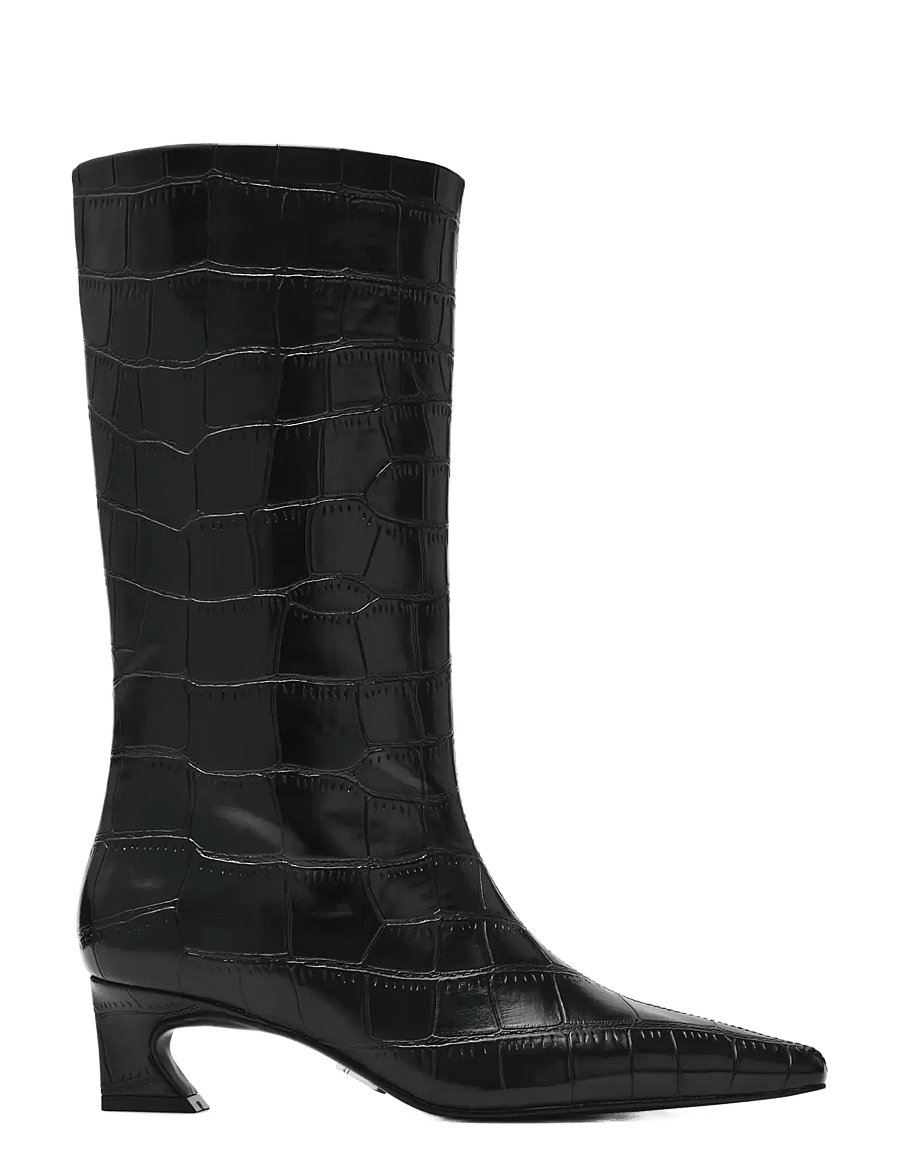 Steve Madden - Carousel - knee high boots - black snake - 0