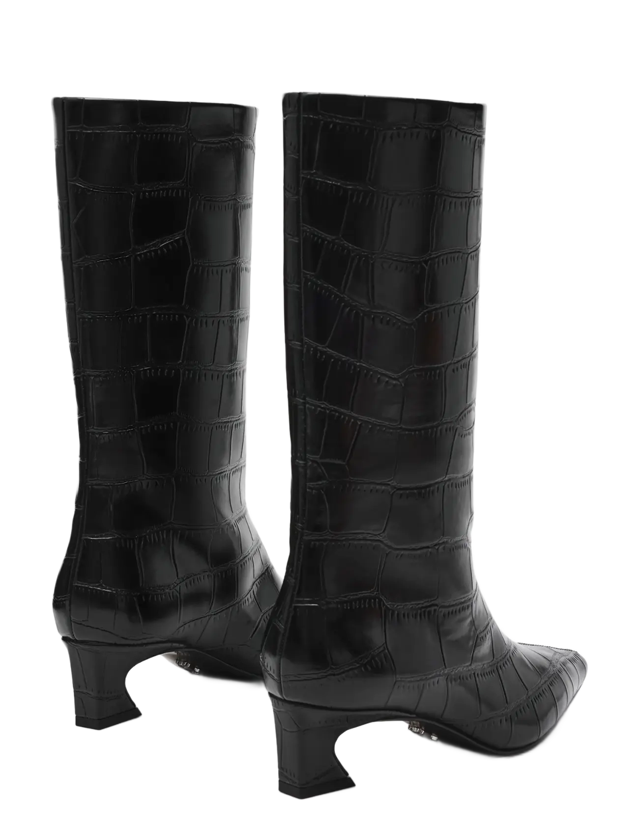 Steve Madden - Carousel - knee high boots - black snake - 2