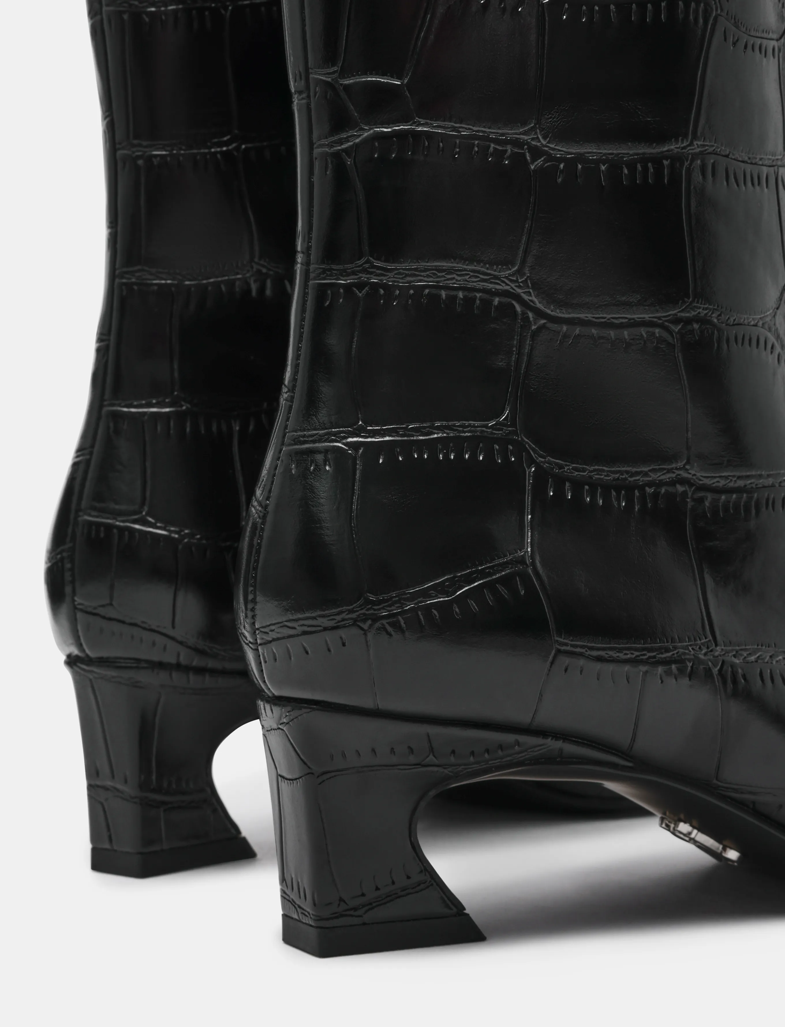 Steve Madden - Carousel - knee high boots - black snake - 4