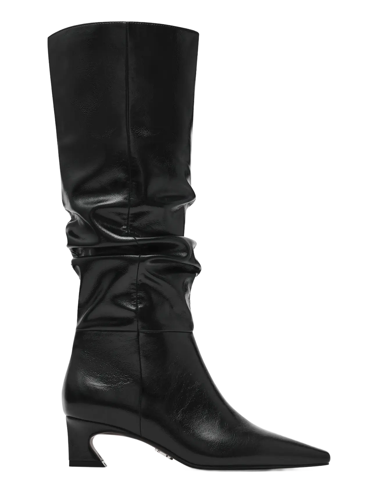 Steve Madden Clear-Cut - Knee high boots - BLACK / black