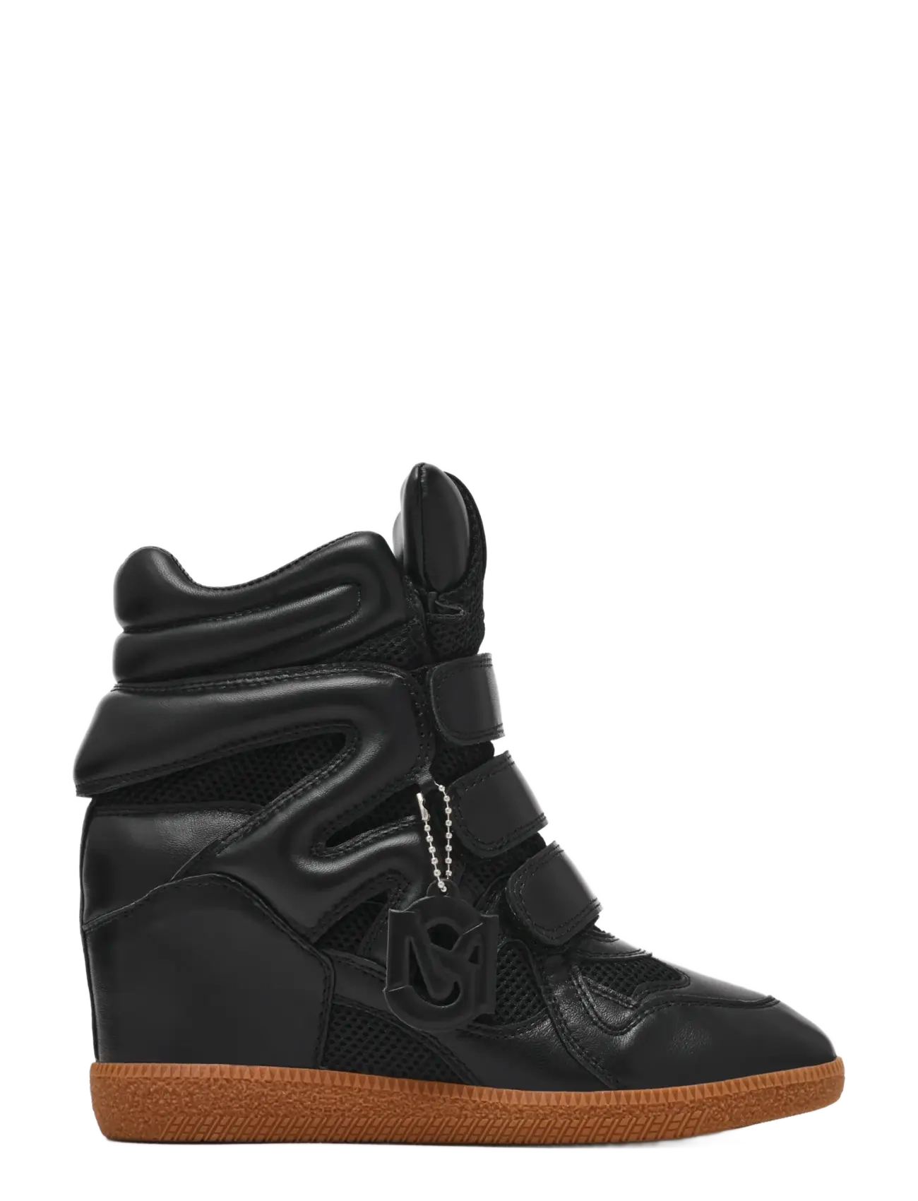Steve Madden Mavis-LEA - Sko - BLACK LEATHER / black