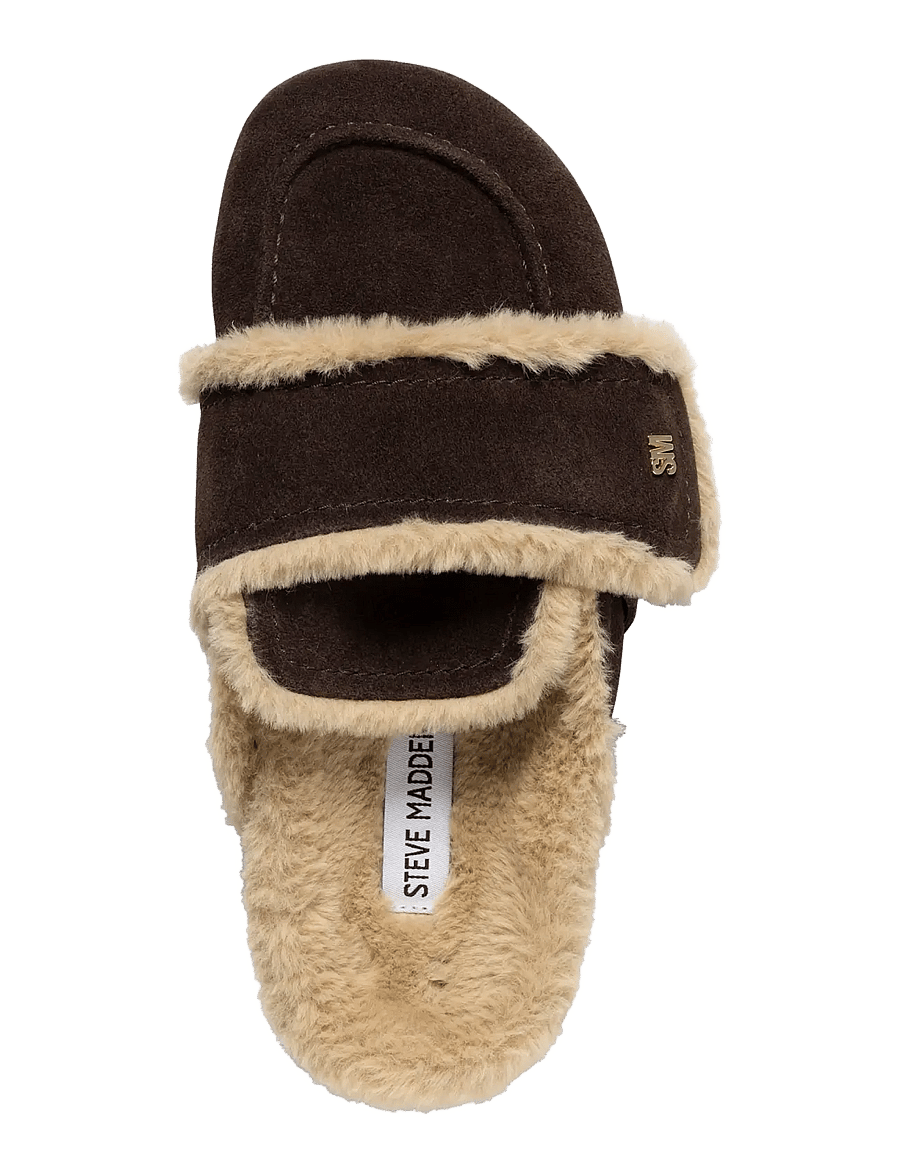 Steve Madden - Bomb-SM - hjemmesko - cho brn suede - 4