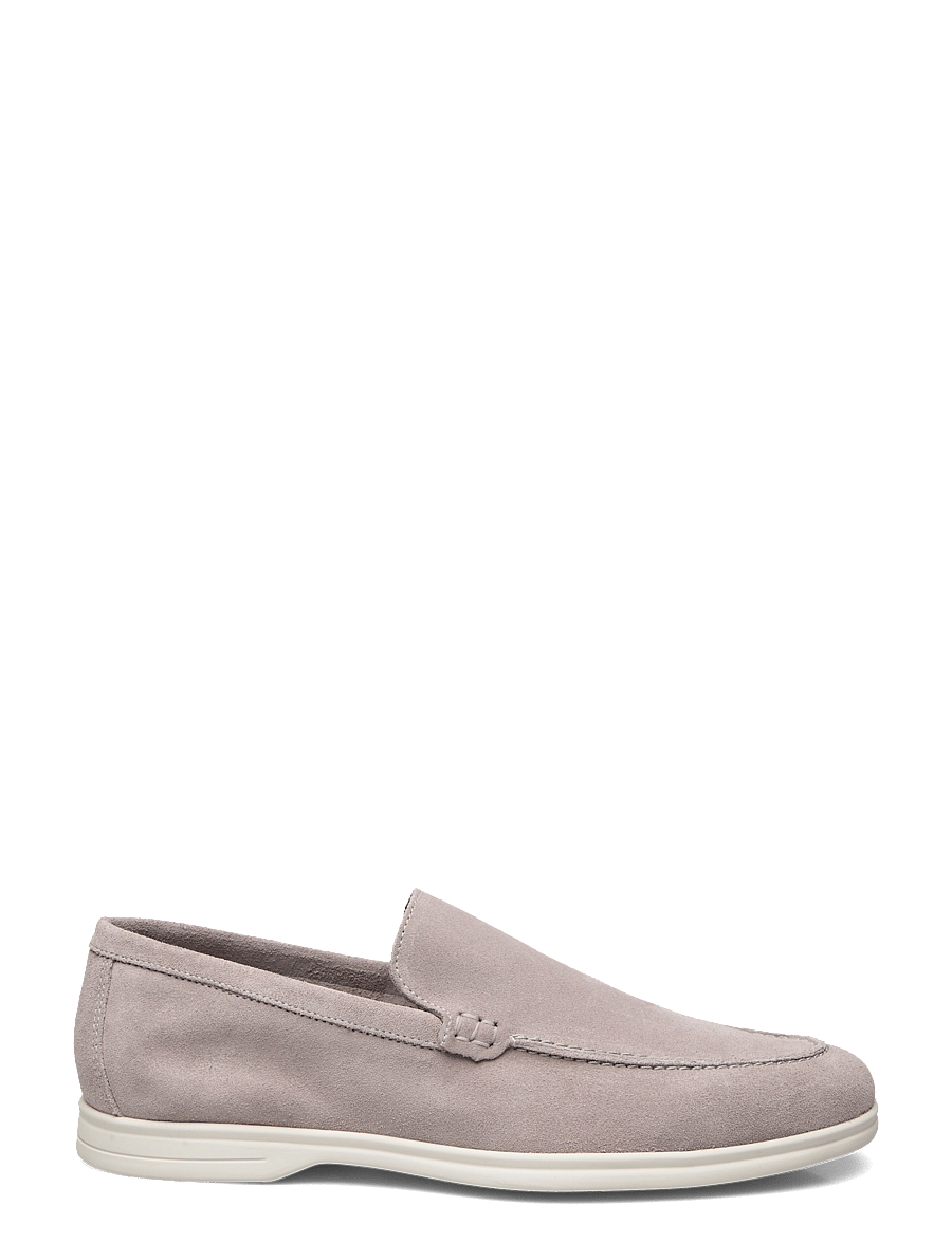 Steve Madden - Mayne - mokkasínur - grey suede - 1