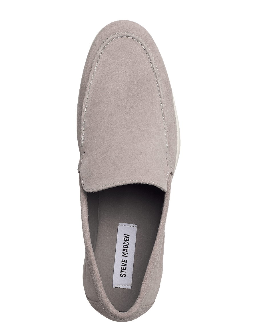 Steve Madden - Mayne - mokkasínur - grey suede - 3