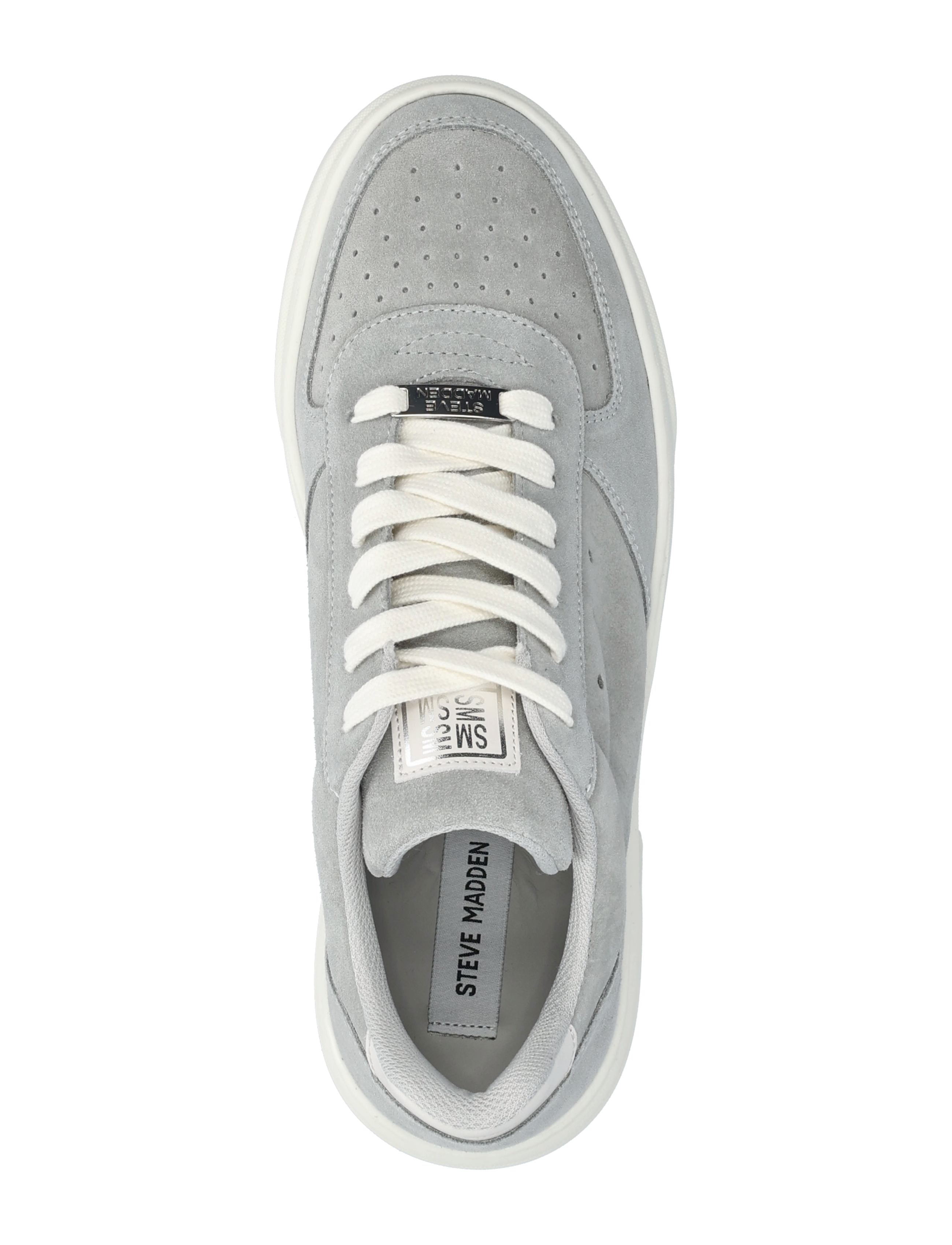 Steve Madden - Brent Sneaker - grey suede - 3