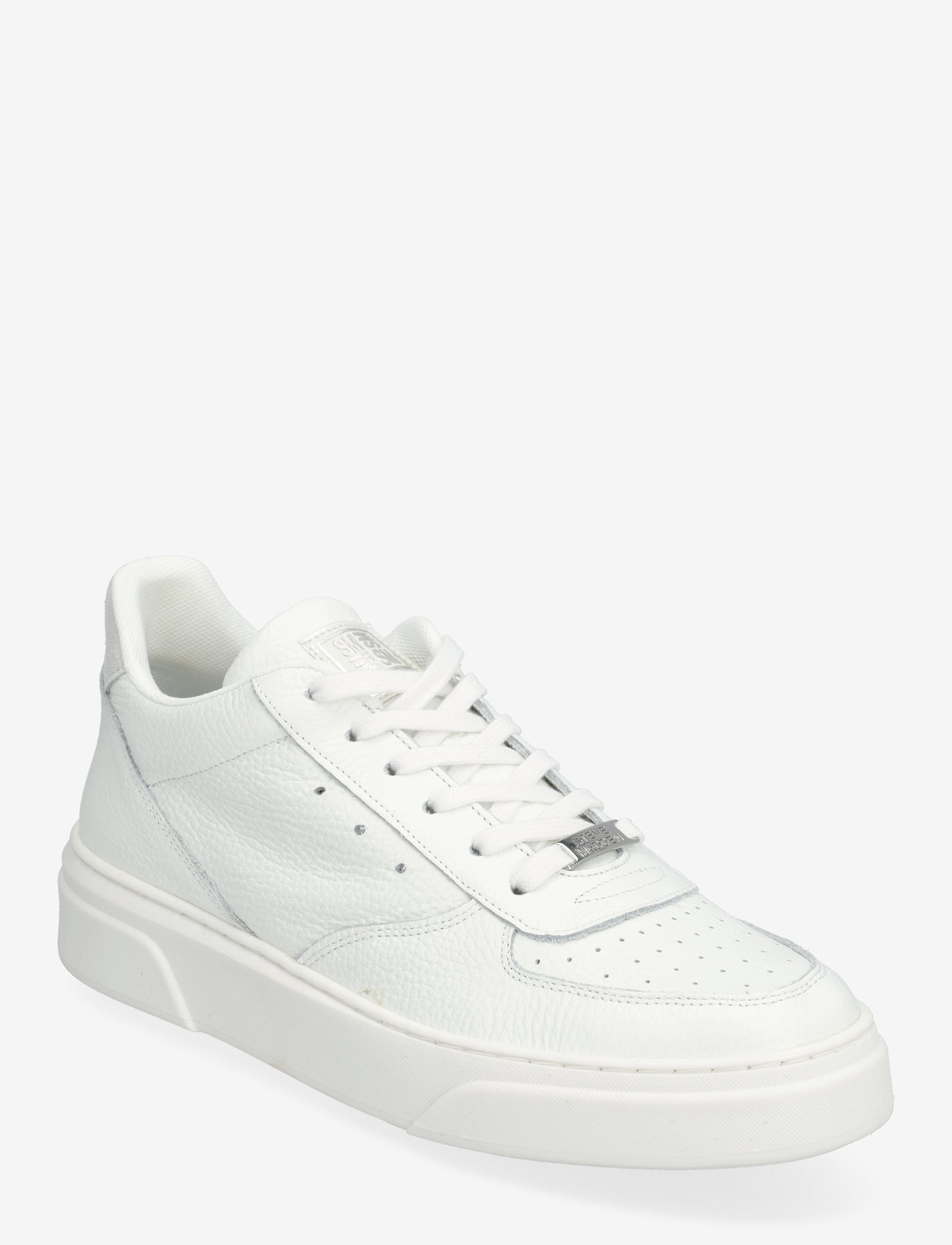 Steve Madden - Brent - ar pazeminātu potītes daļu - white leather - 0
