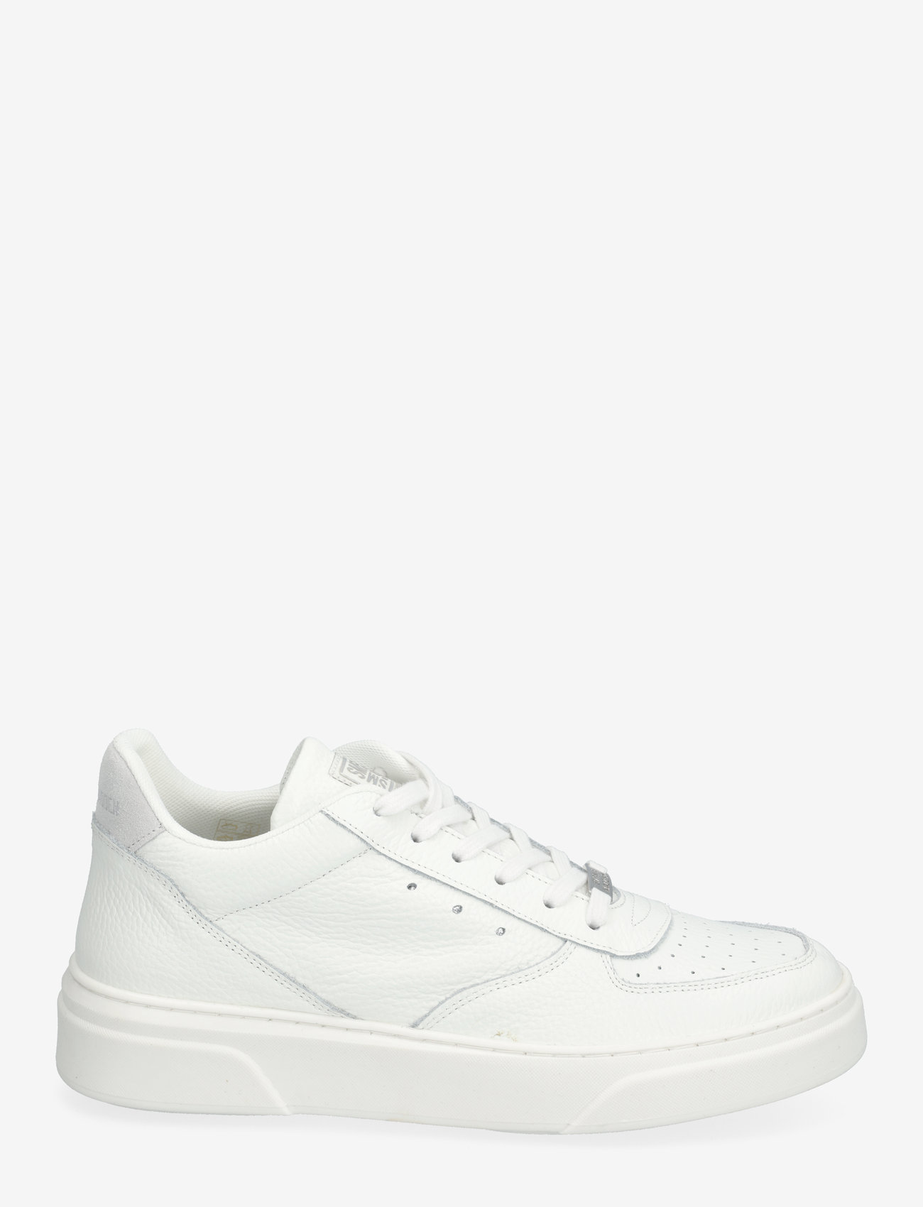 Steve Madden - Brent - ar pazeminātu potītes daļu - white leather - 1