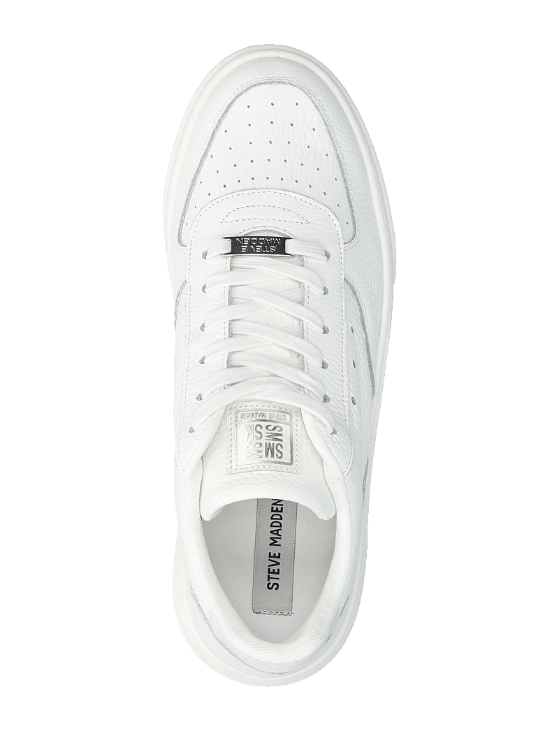 Steve Madden - Brent - niedriger schnitt - white leather - 3
