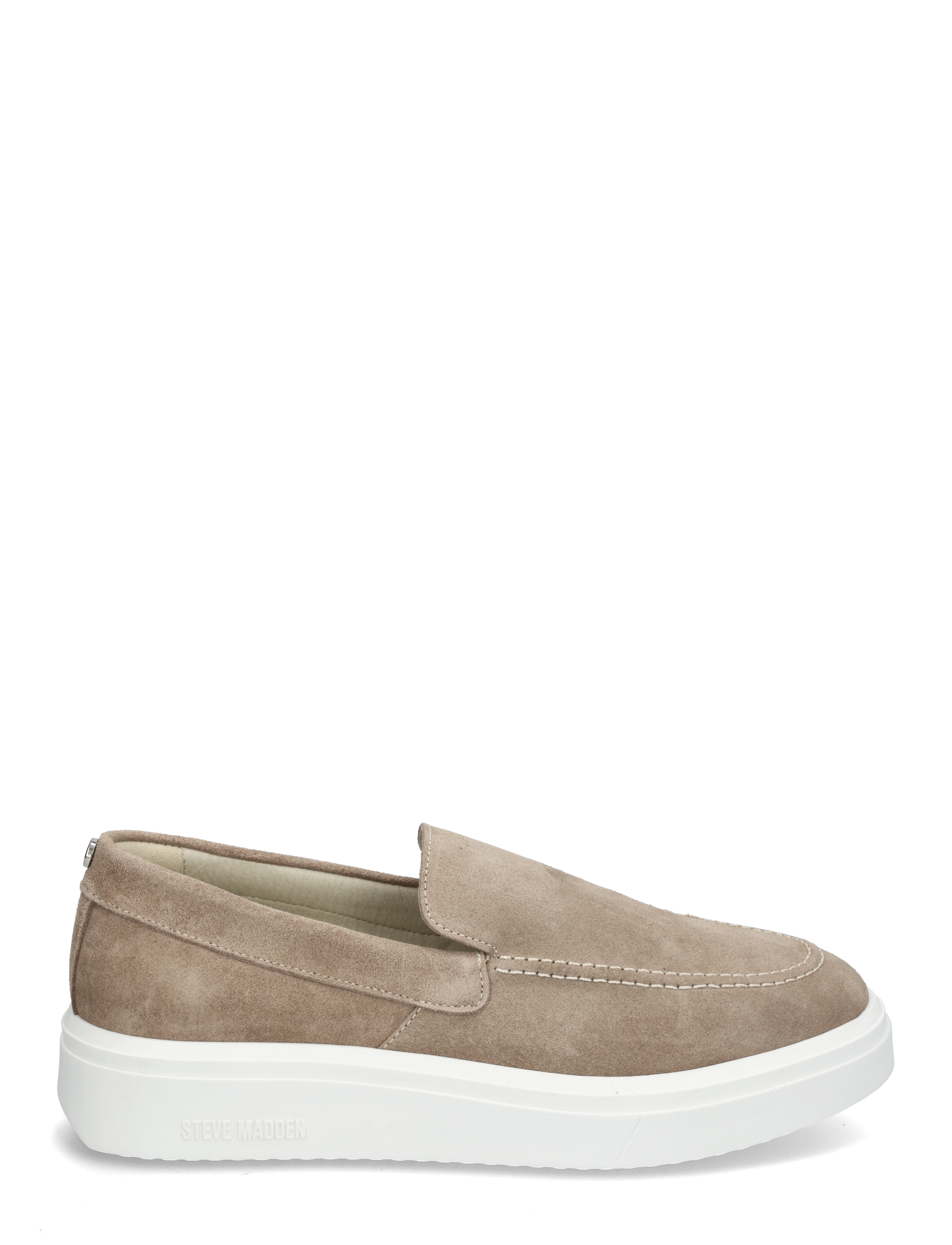 Steve Madden - Fletcher Loafer - taupe suede - 1
