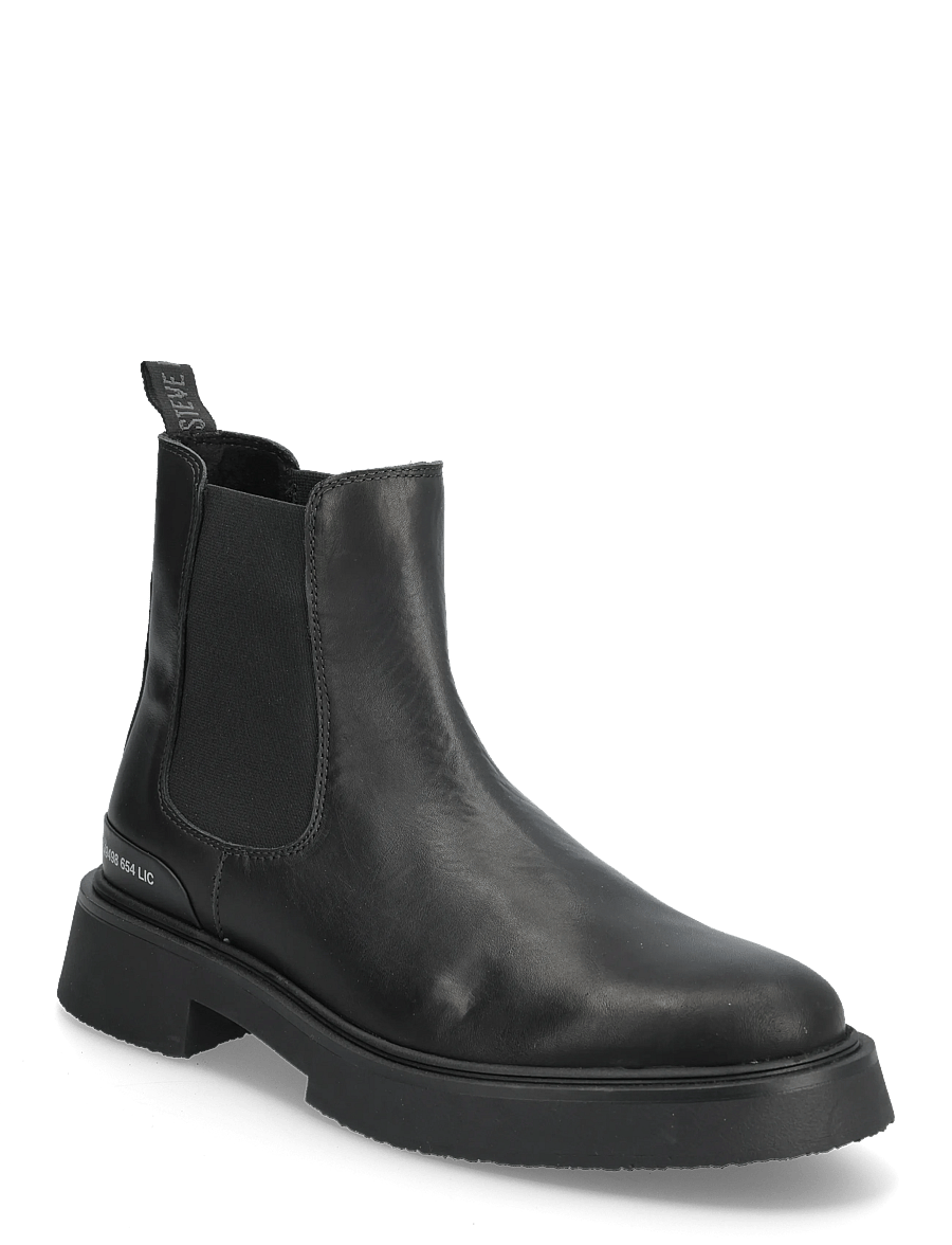 Steve Madden - Zhane - chelsea boots - black leather - 0