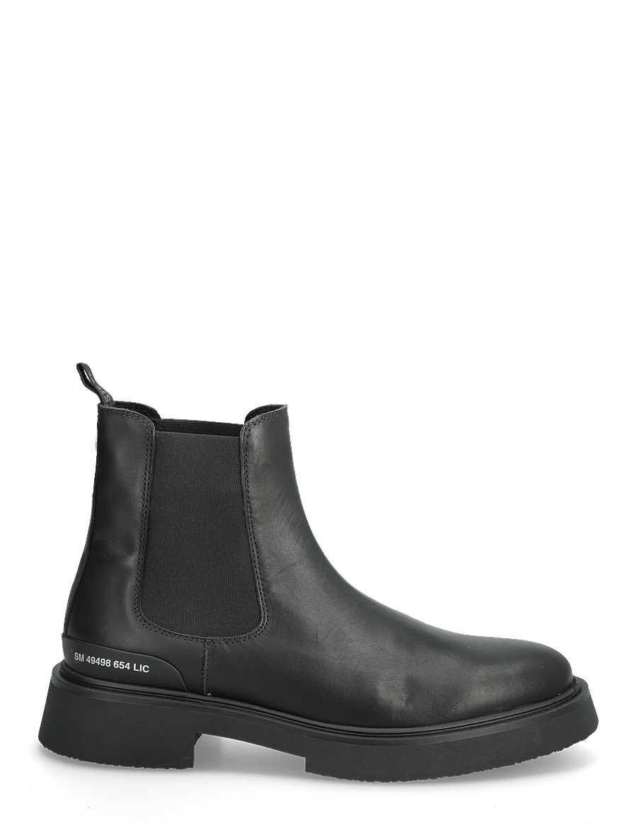 Steve Madden - Zhane - chelsea boots - black leather - 1