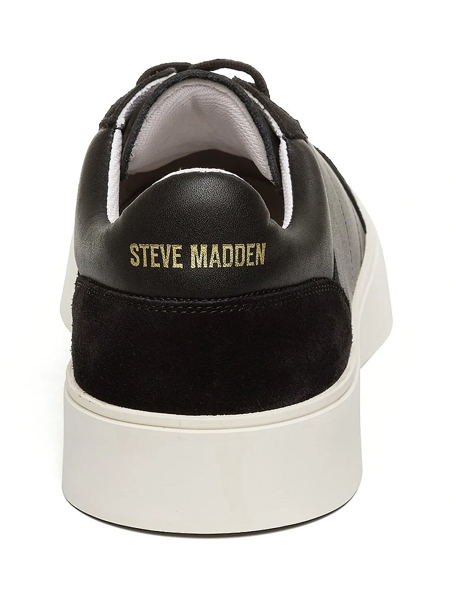 Steve Madden - Lyonell - låga sneakers - black/off white - 4