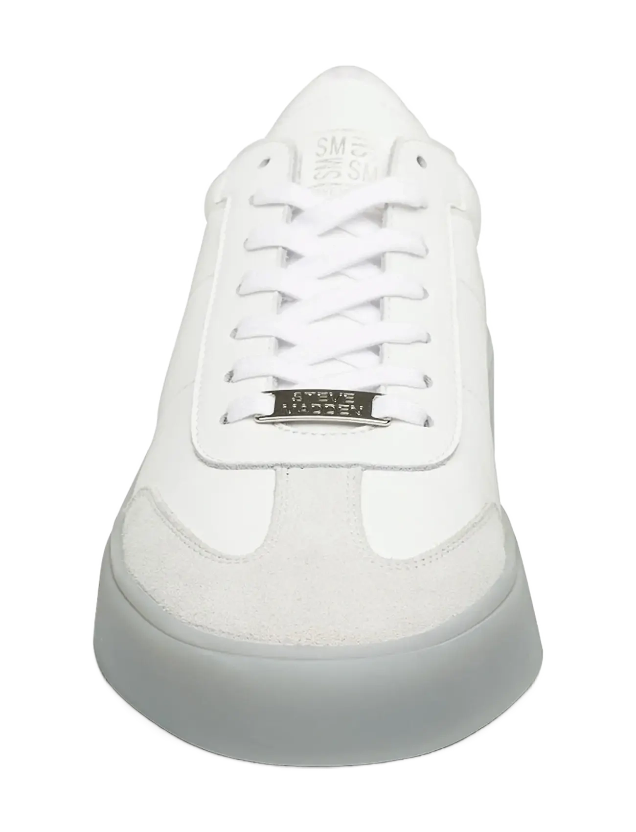 Steve Madden - Lyonell - lágir strigaskór - white/grey - 2