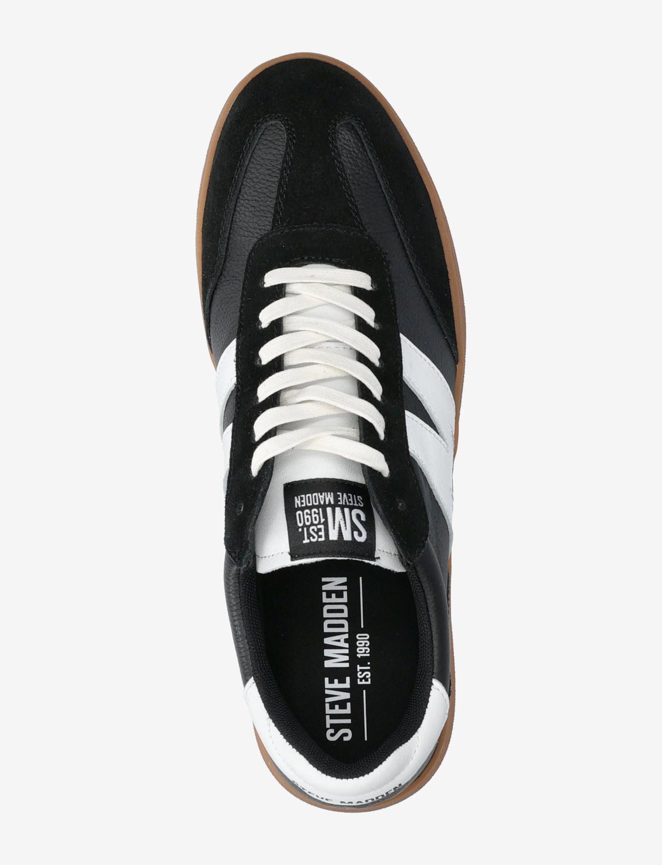Steve Madden - Caelum Sneaker - lave sneakers - black/whte - 3