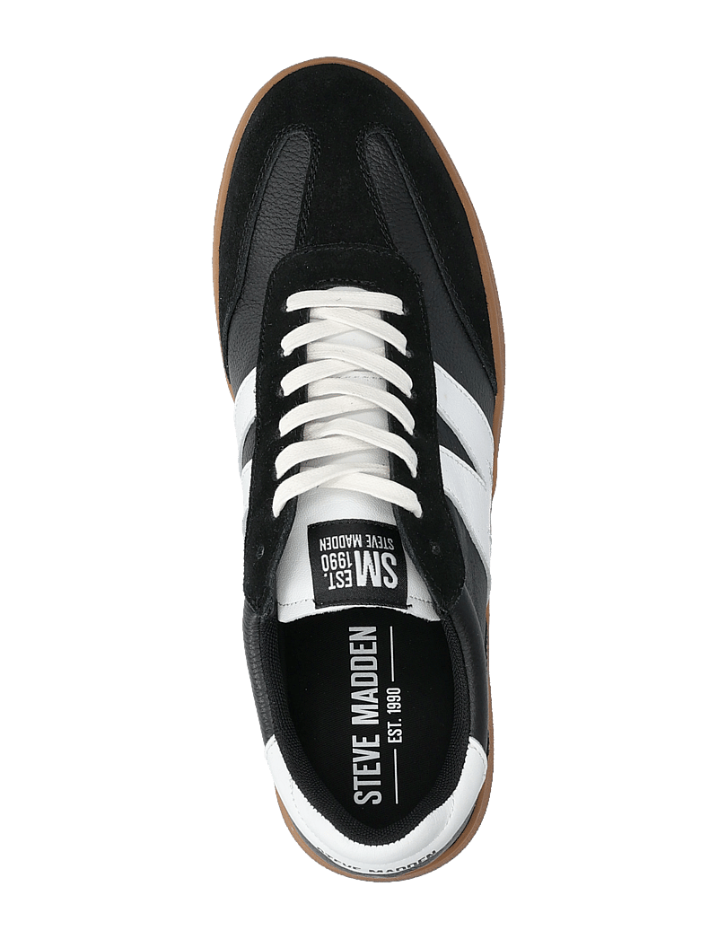 Steve Madden - Caelum Sneaker - baskets basses - black/whte - 3