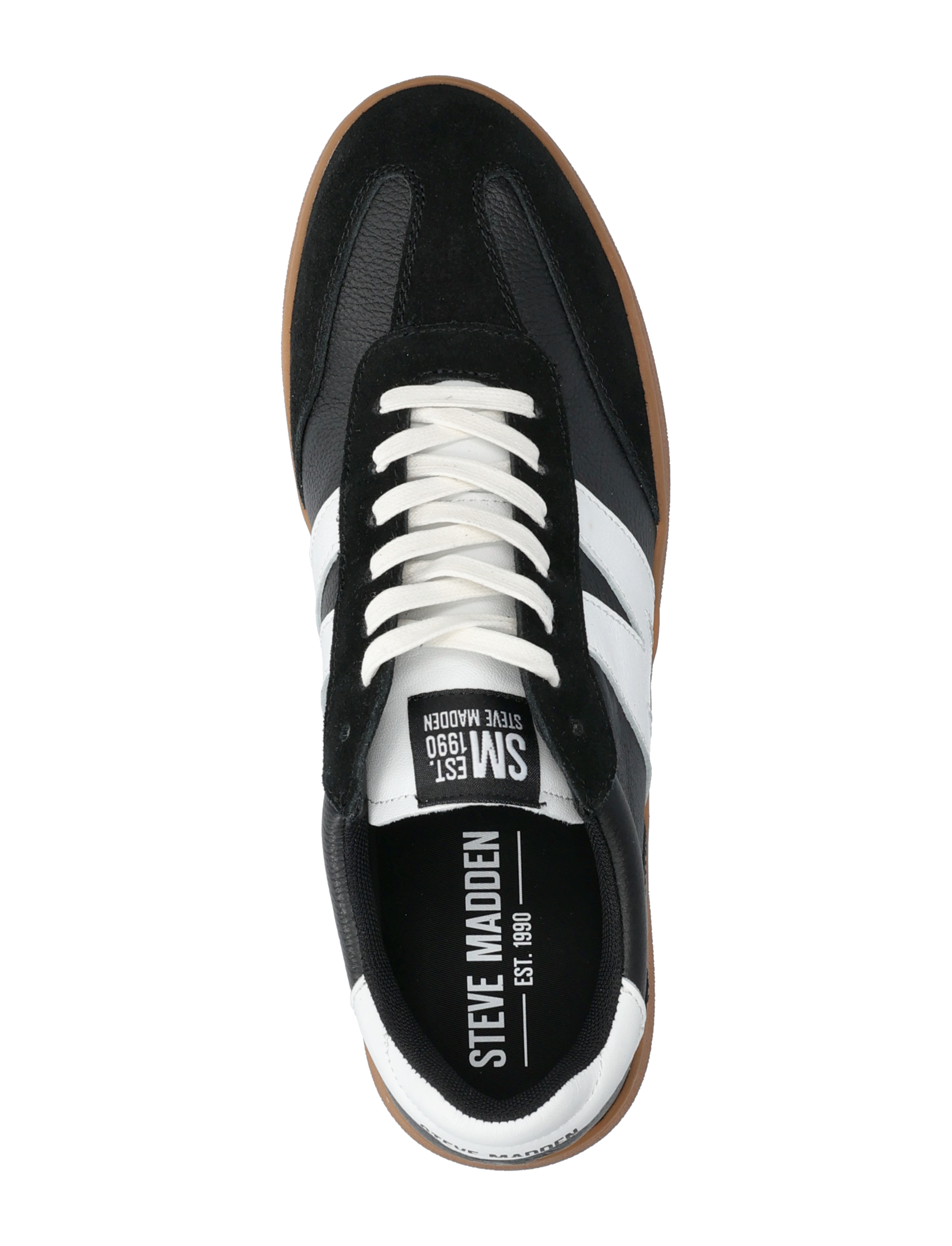 Steve Madden - Caelum Sneaker - män - black/whte - 3