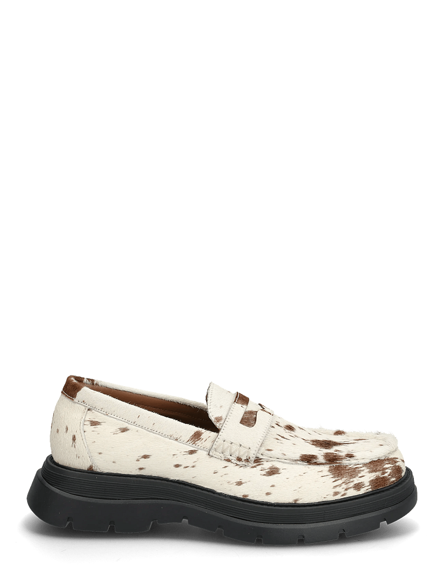 Steve Madden - Raiden - loafer - brown/white - 1