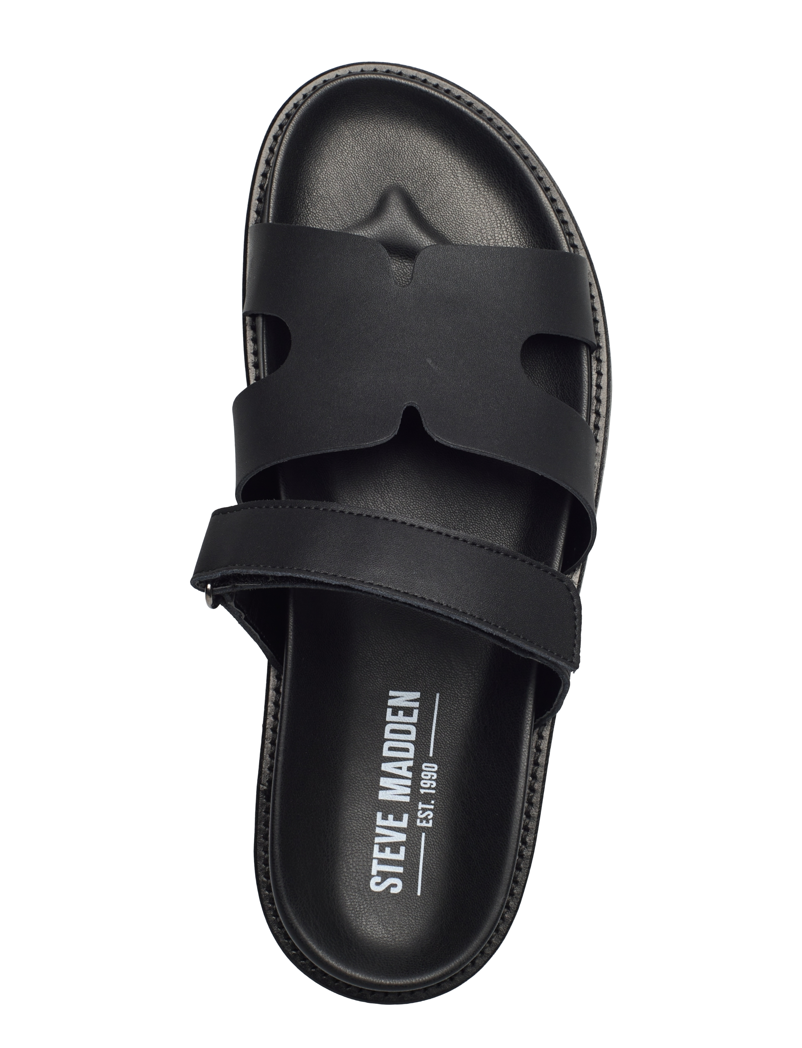 Steve Madden - Manu - mehed - black leather - 3