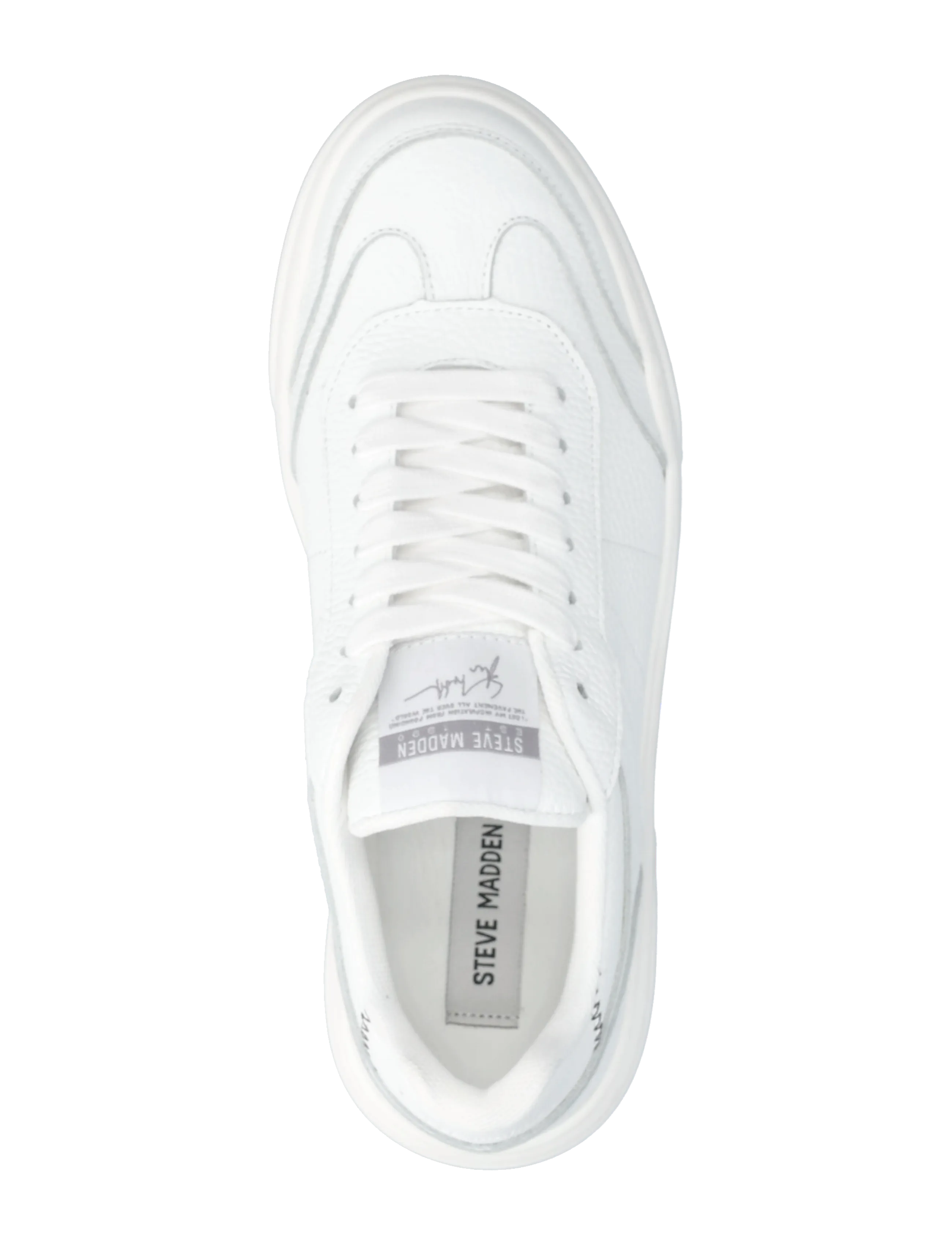 Steve Madden - Breakaway - låga sneakers - white leather - 3