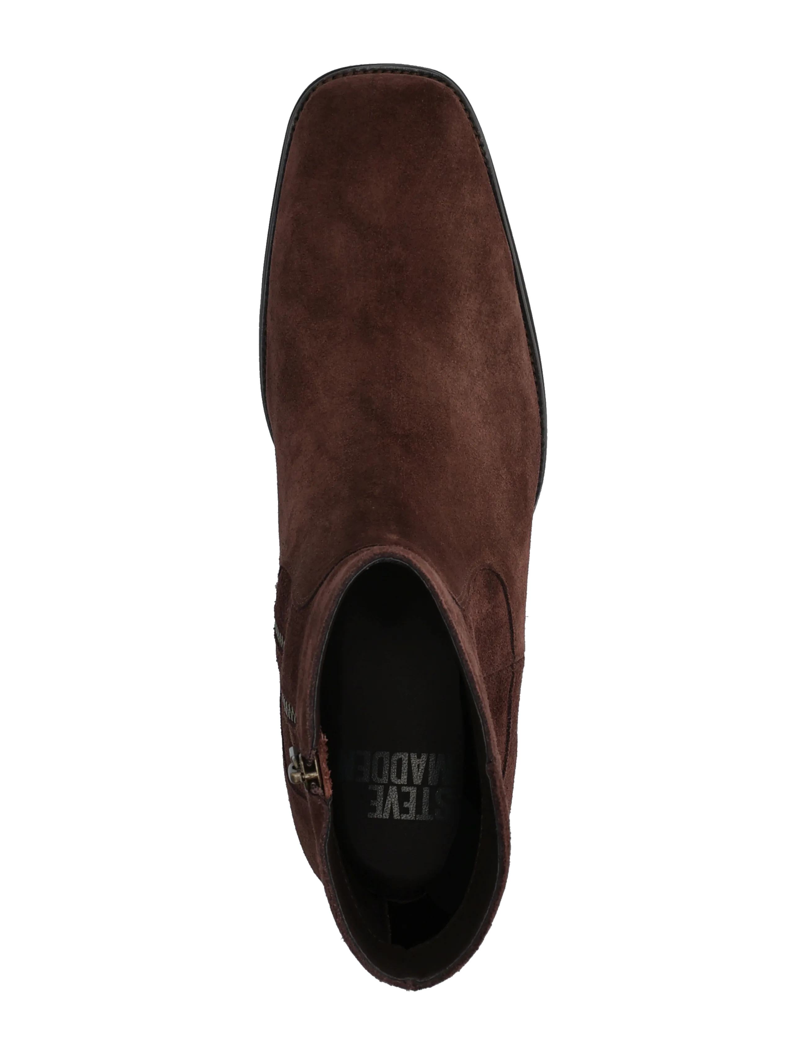 Steve Madden - Jasper - chelsea boots - chocolate brown suede - 3