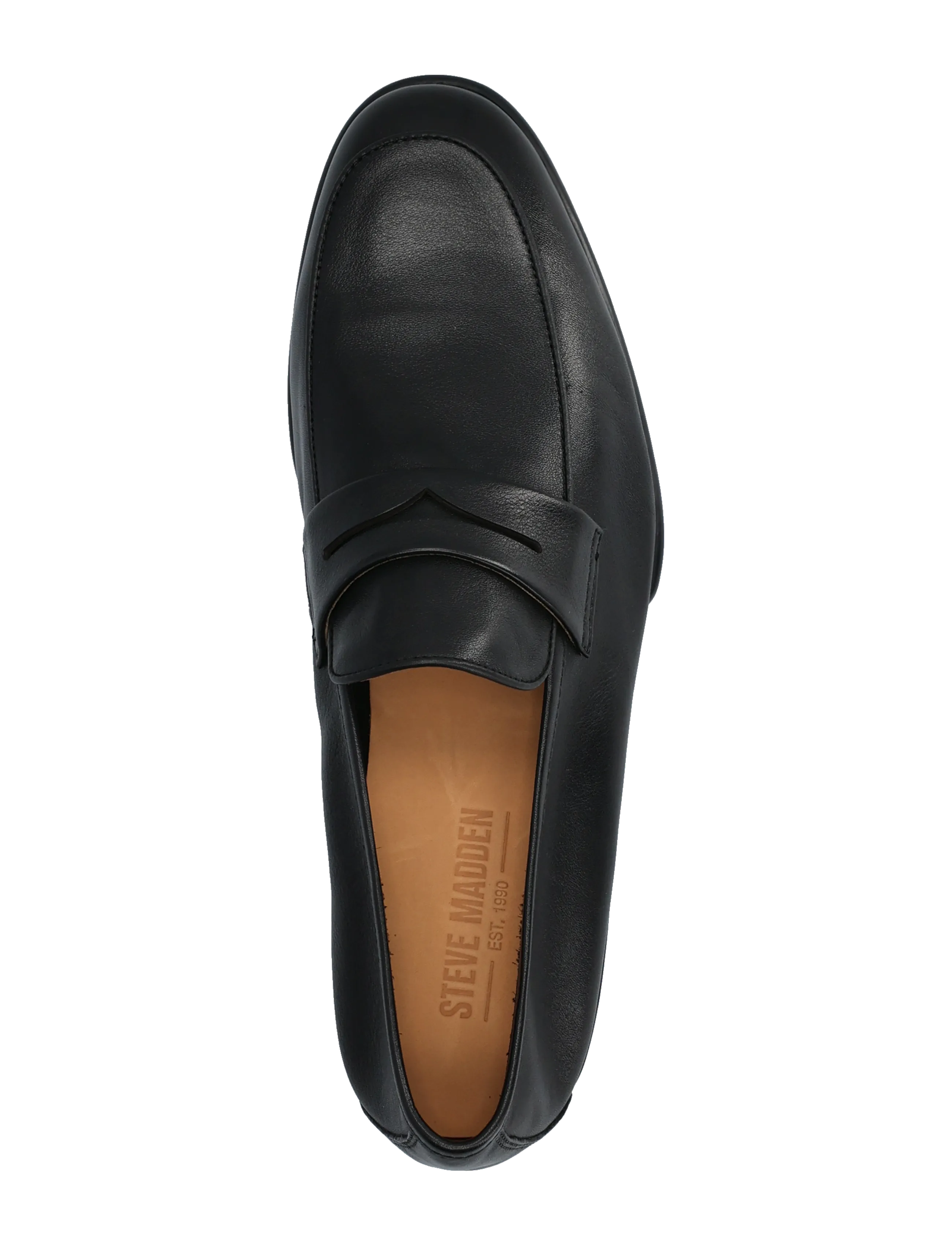 Steve Madden - Swanson - loafer - black leather - 3