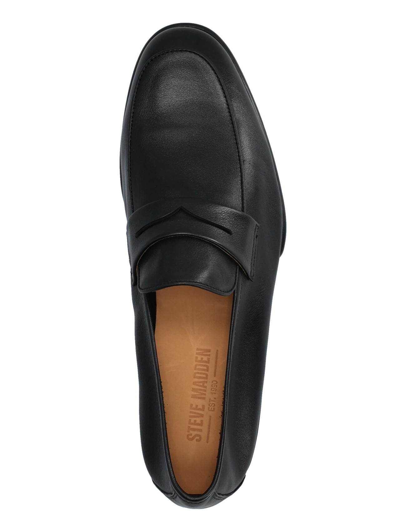 Steve Madden - Swanson - loafers - black leather - 3