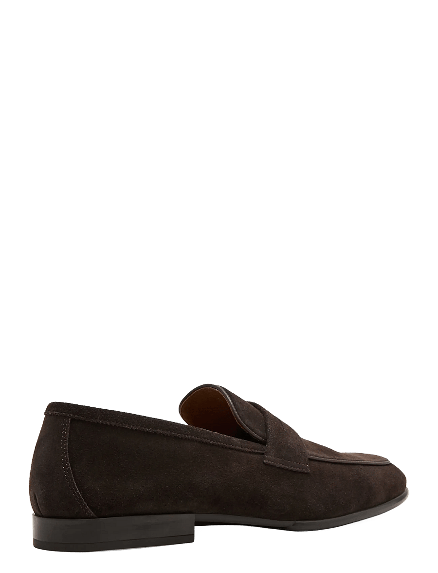 Steve Madden - Swanson - loafers - brown suede - 2
