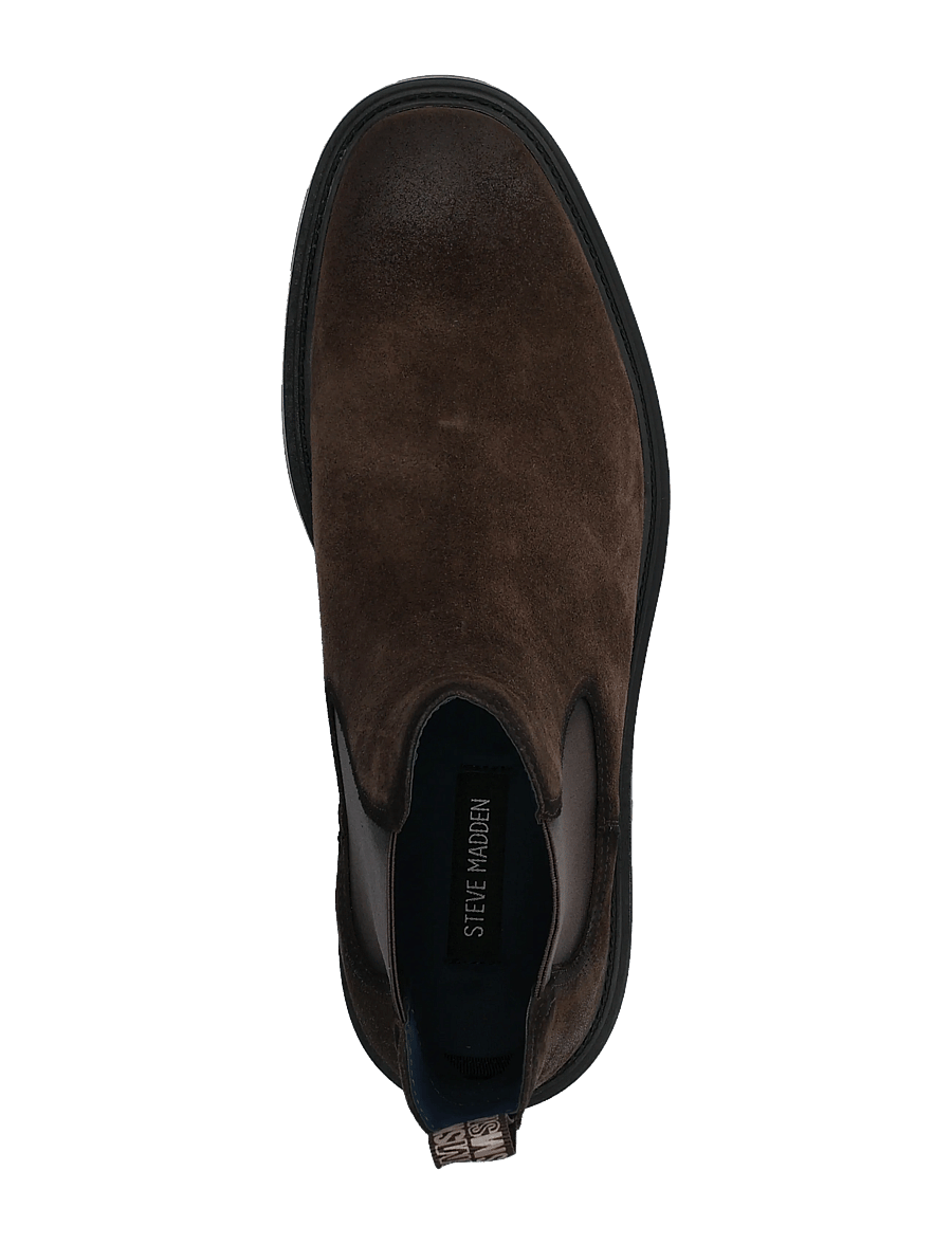 Steve Madden - Hatton - chelsea boots - brown suede - 3