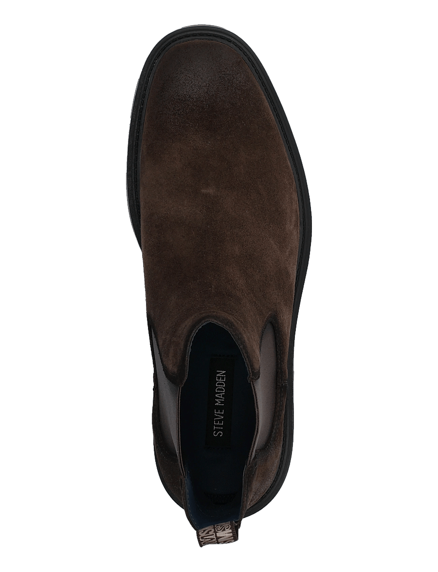 Steve Madden - Hatton - chelsea boots - brown suede - 3
