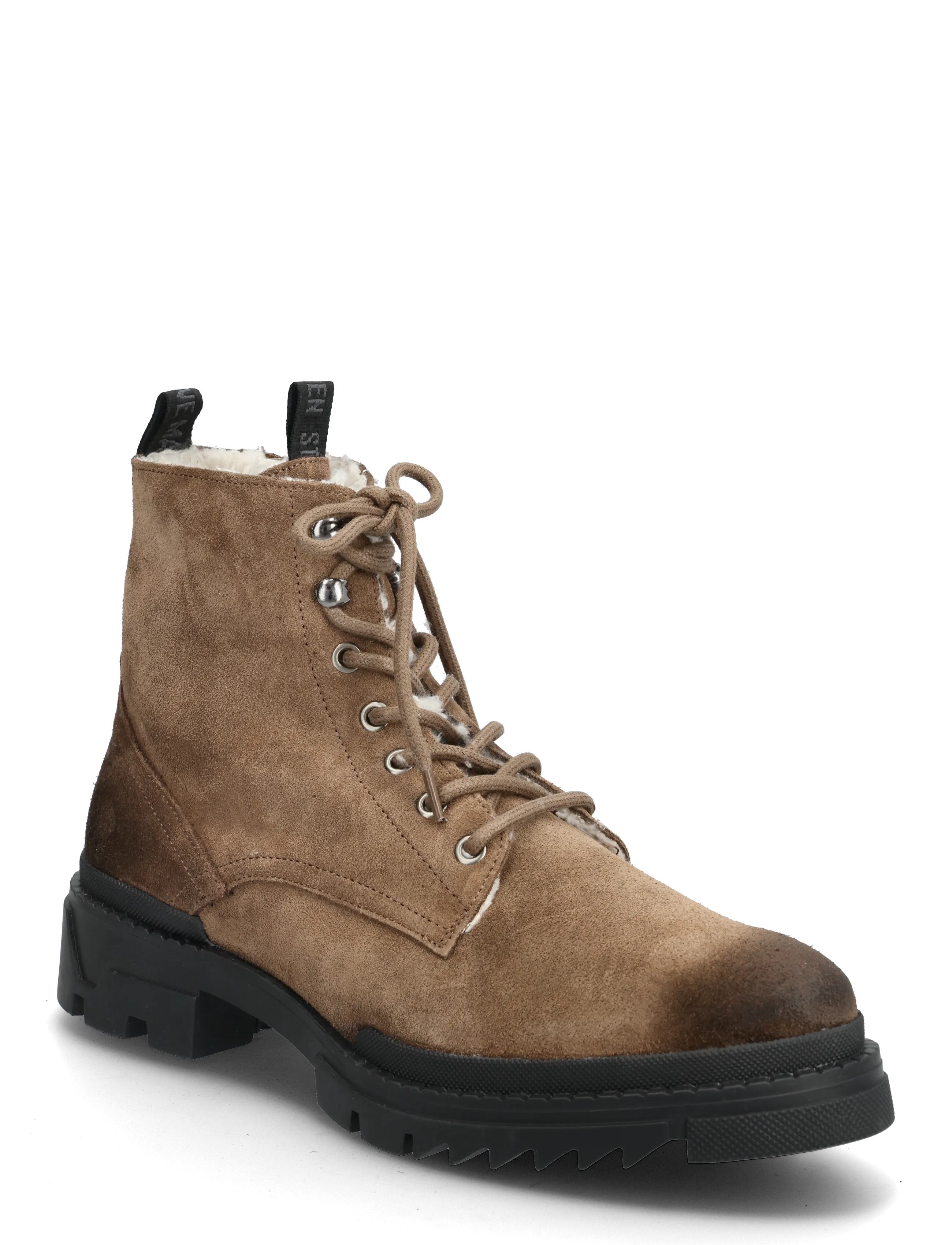 Steve Madden Qaiza-Fl, 42, Boots, Braun - Lace Up Männerswear