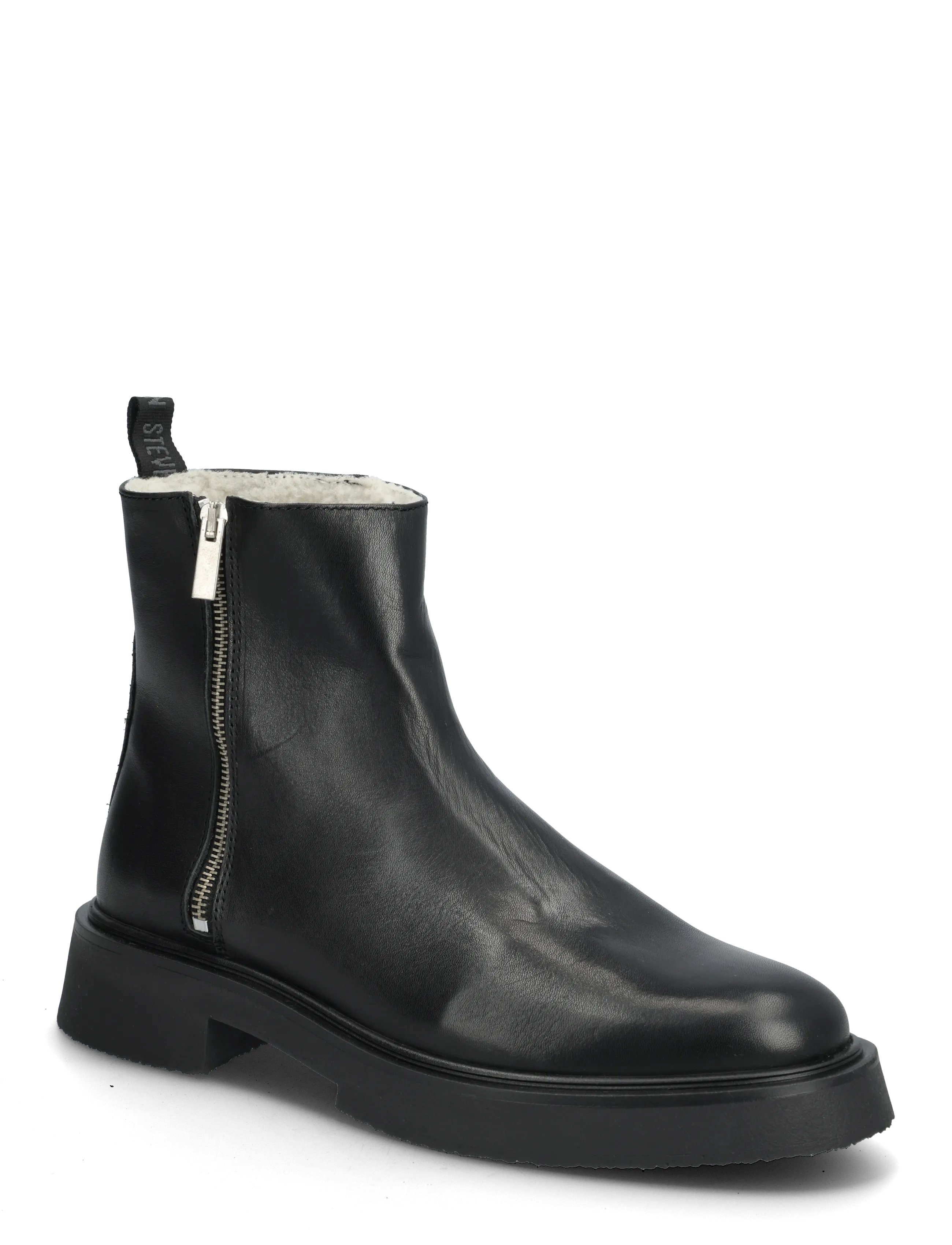 Steve Madden Zenith-Fl, 42, Black, Støvler > Chelsea-Støvler, Herre