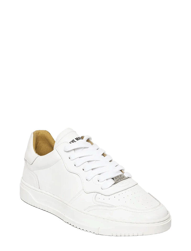 Steve Madden - Shawn - madala säärega tossud - white leather - 1