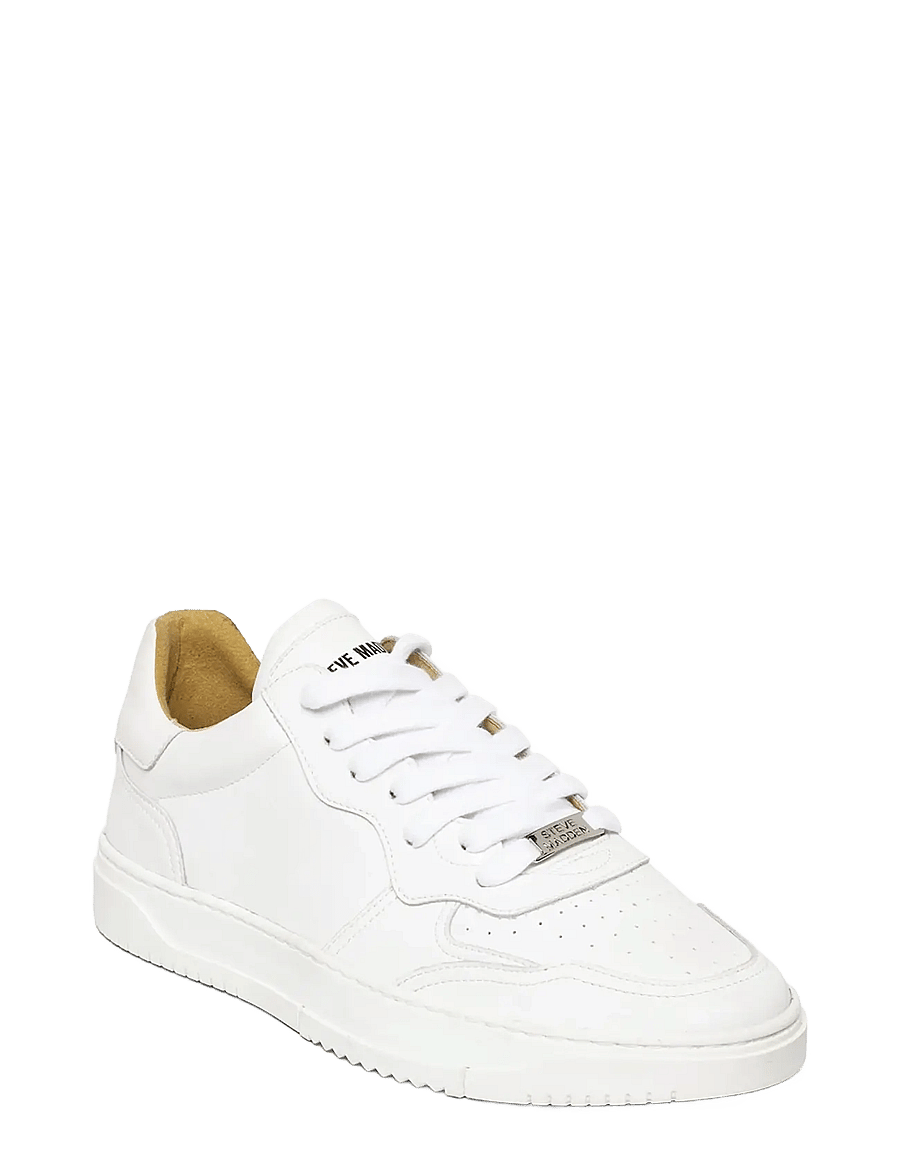 Steve Madden - Shawn - niedriger schnitt - white leather - 1