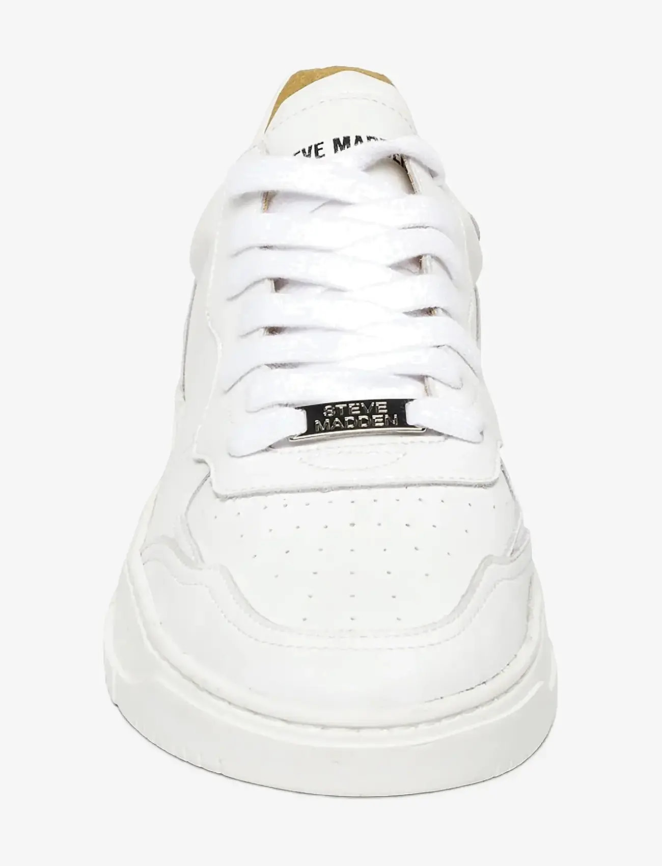 Steve Madden - Shawn - madala säärega tossud - white leather - 2