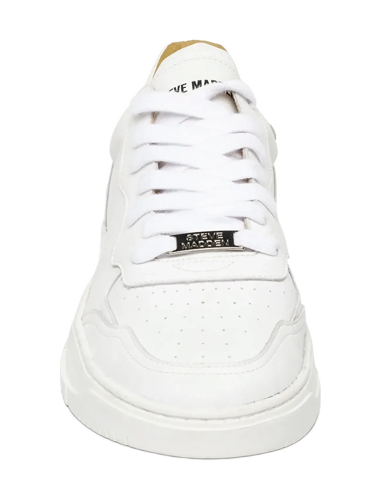 Steve Madden - Shawn - niedriger schnitt - white leather - 2