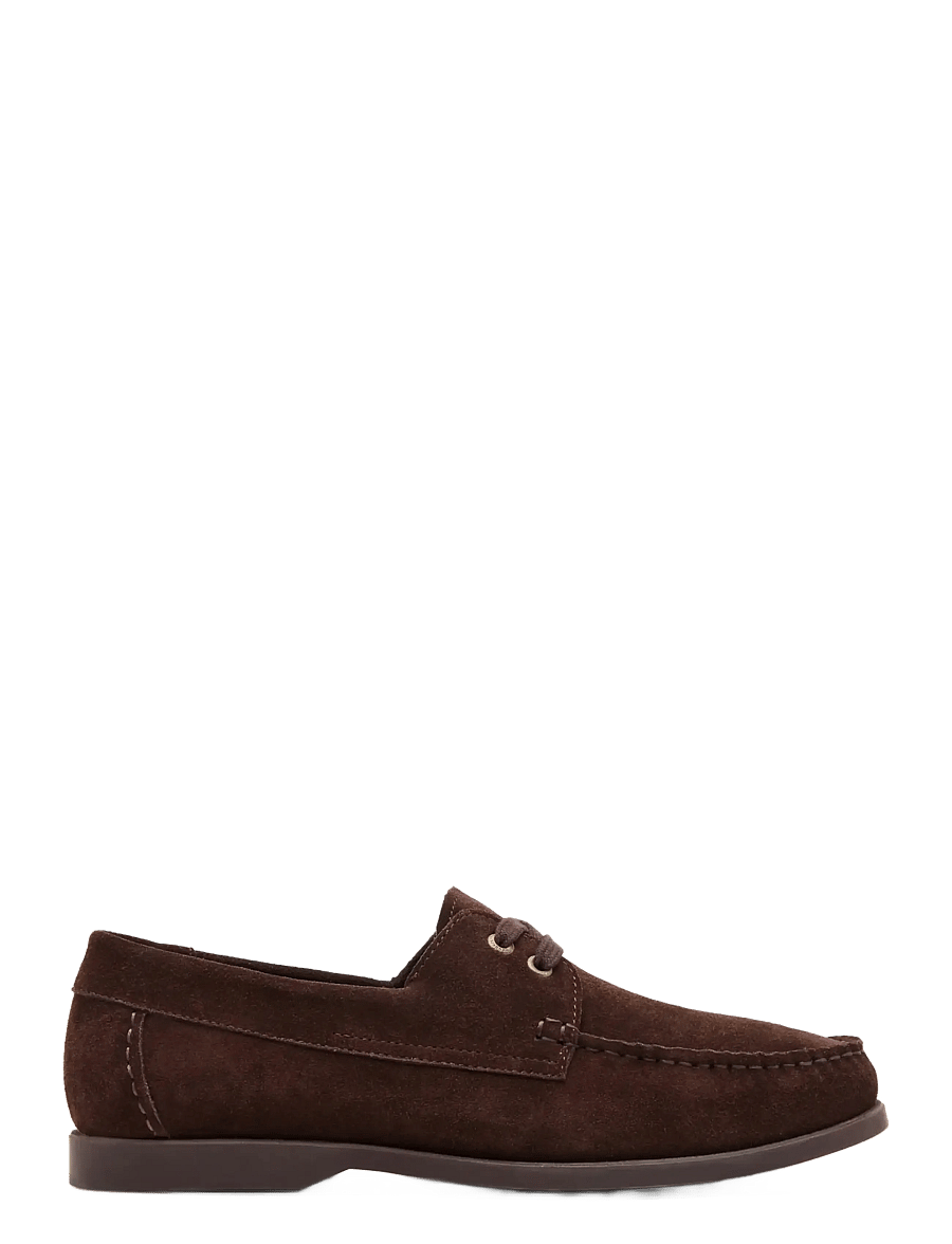 Steve Madden - Shoretime - mokassins - brown sued - 0
